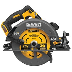 Flexvolt 60v Max Brushless 7 1 4 In Cordless Circular Saw With Brake Kit Dcs578x1 Dewalt