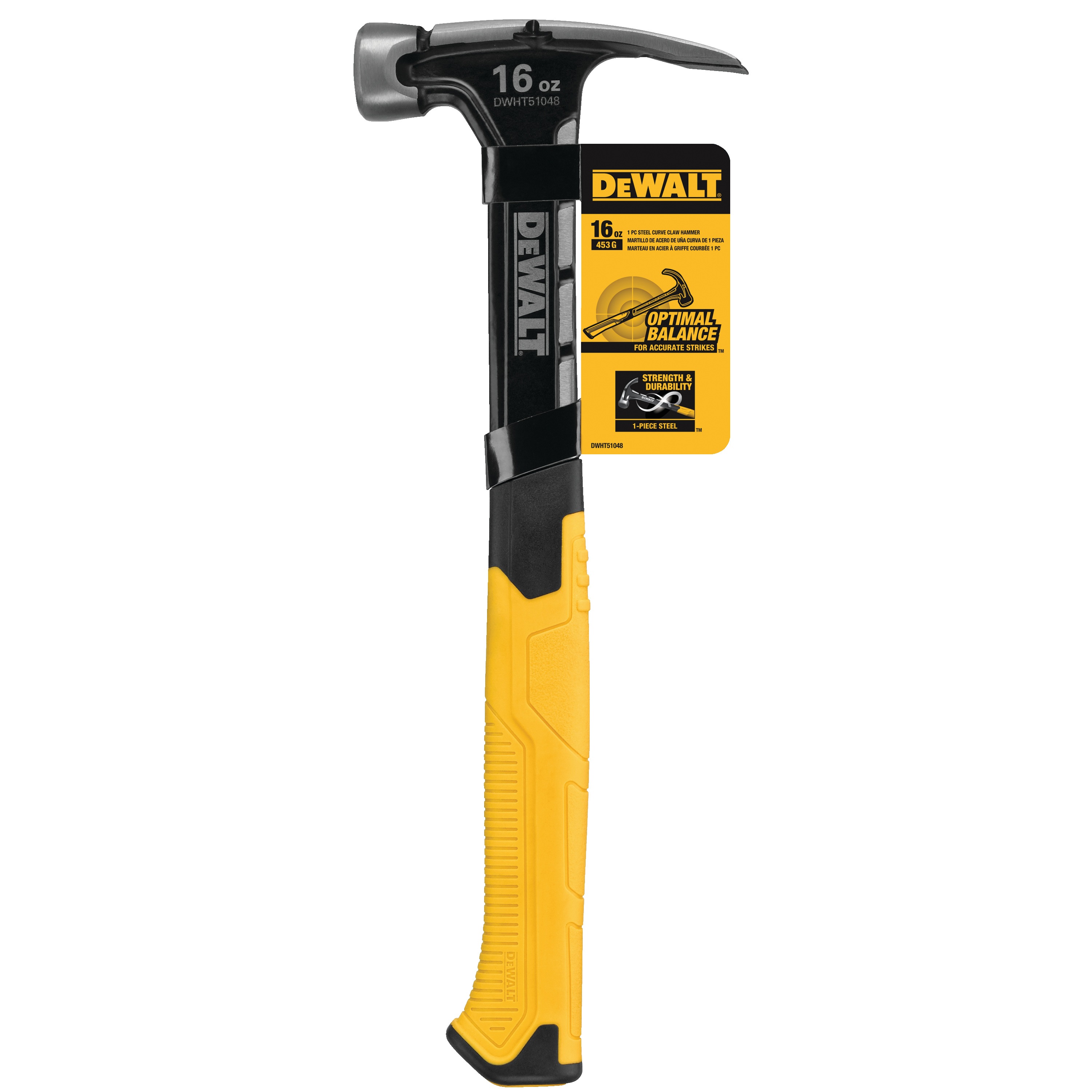 453 G 16 Oz En Acier Monobloc De 453 G 16 Oz Dwht51048 Dewalt