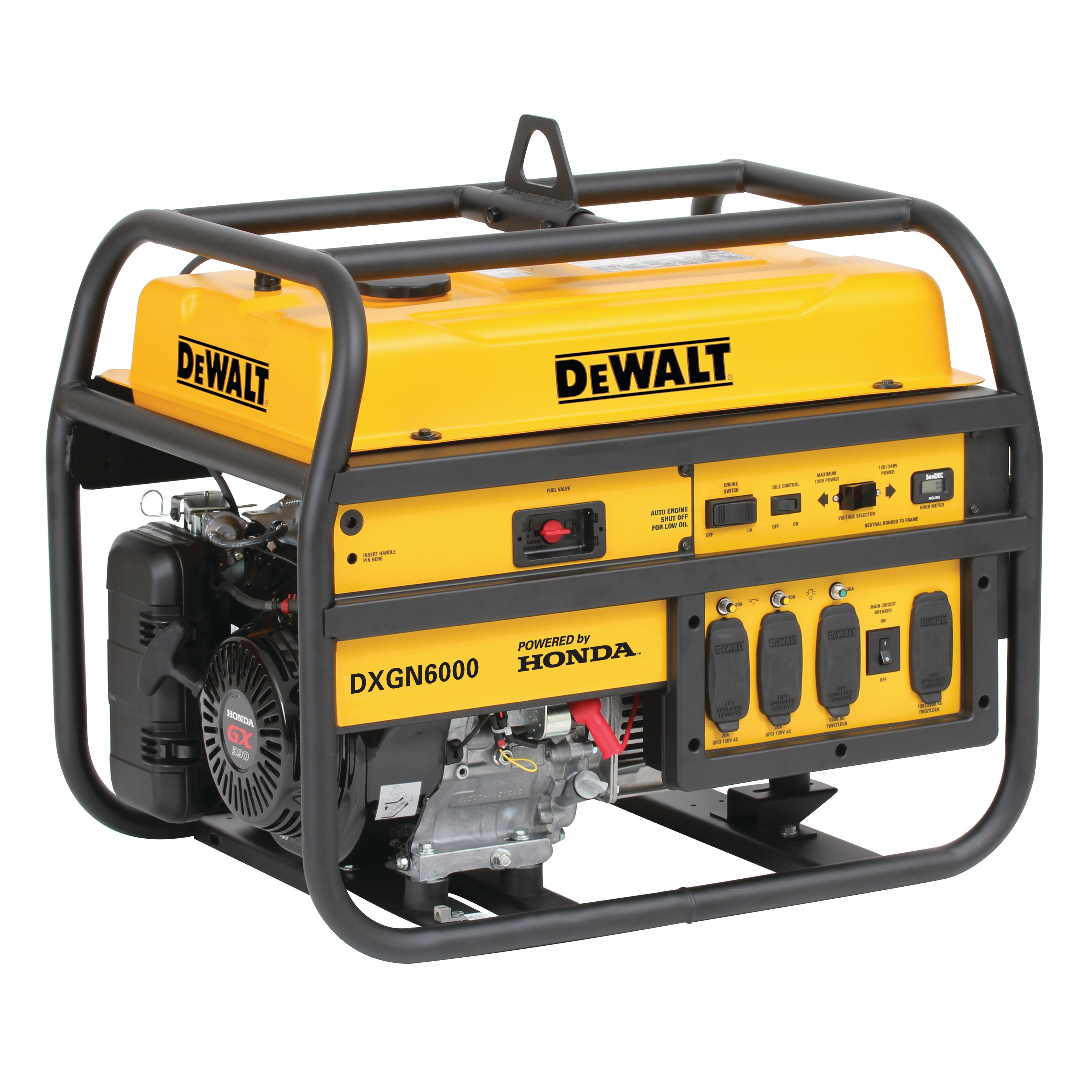 6000 Watt Commercial Generator - DXGN6000 | DEWALT