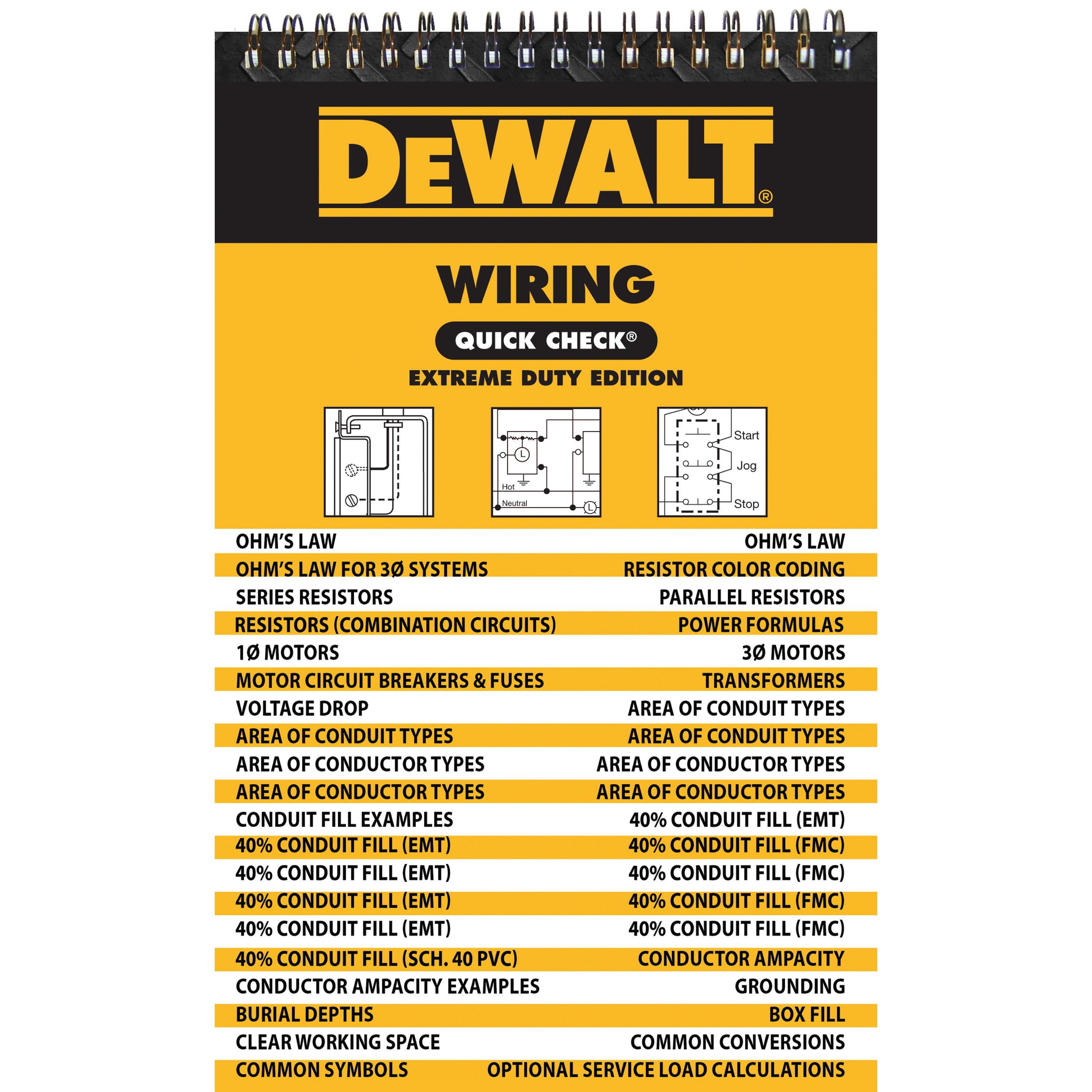 Wiring Quick Check: Extreme Duty Edition - DXRG57856 | DEWALT