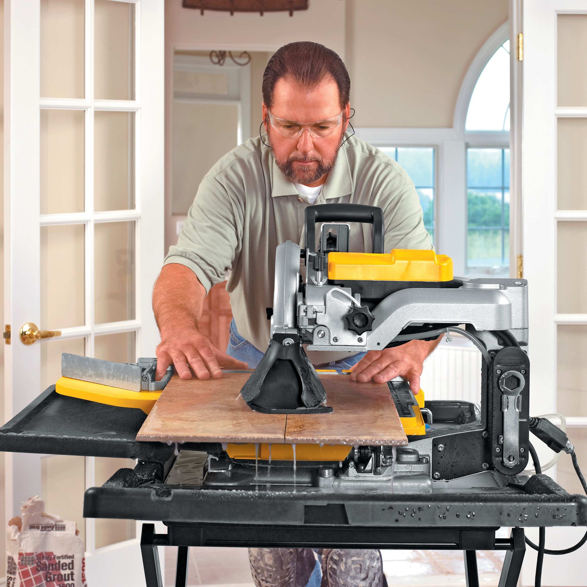 10 in clearance wet tile saw