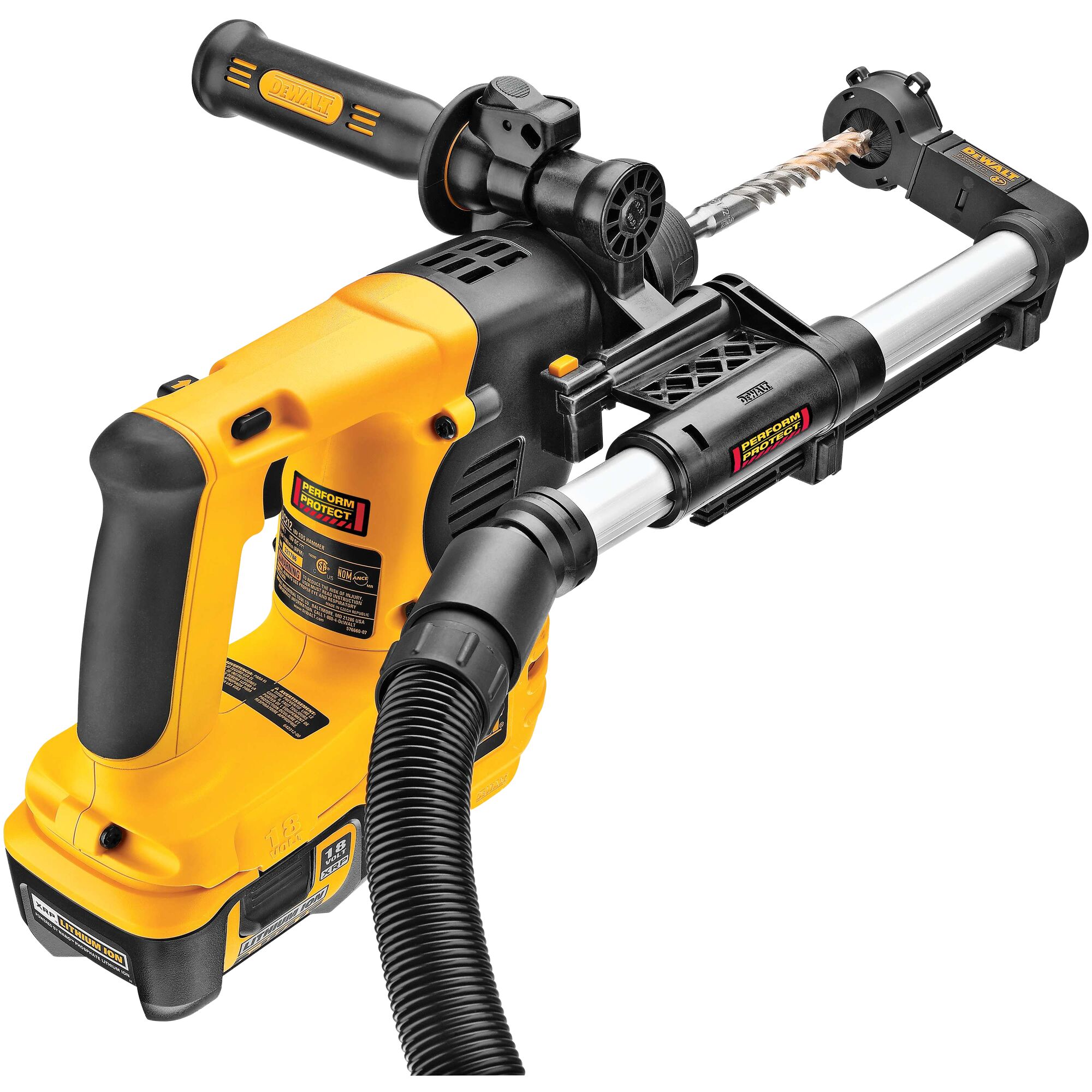 Dewalt hammer outlet drill vacuum