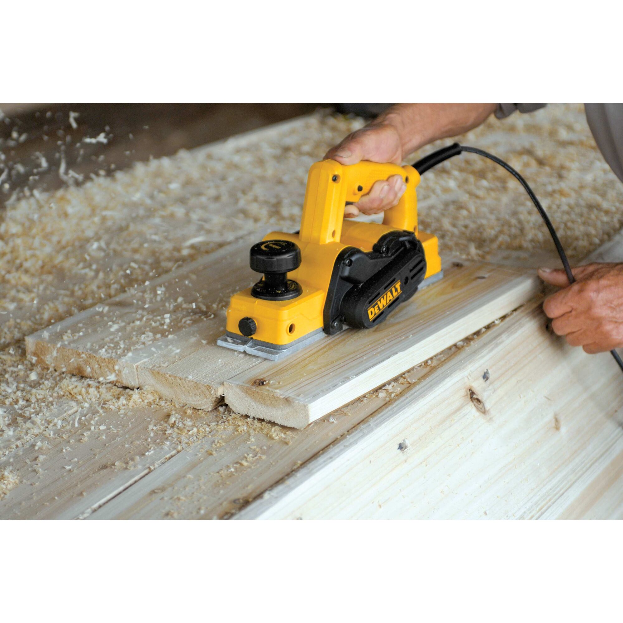 Hand held wood on sale planer home depot