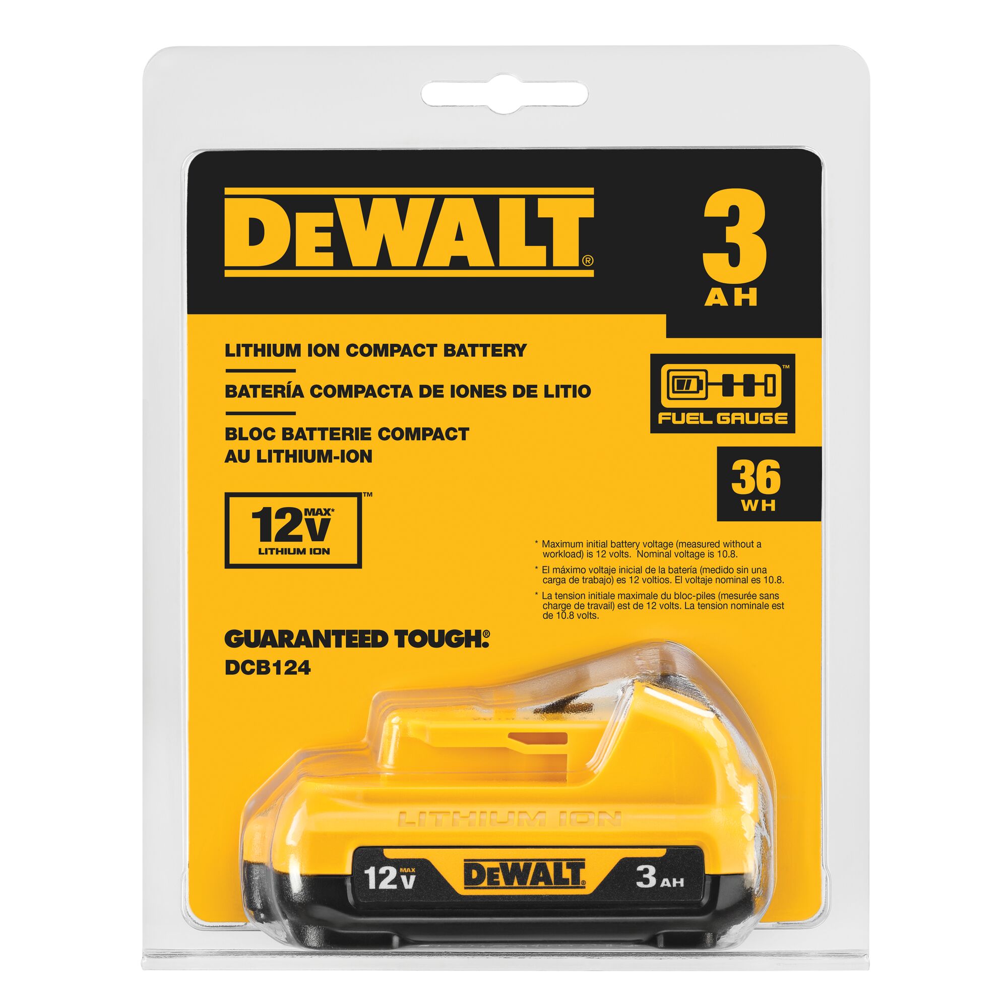 12V MAX 3.0Ah Lithium Ion Battery DEWALT