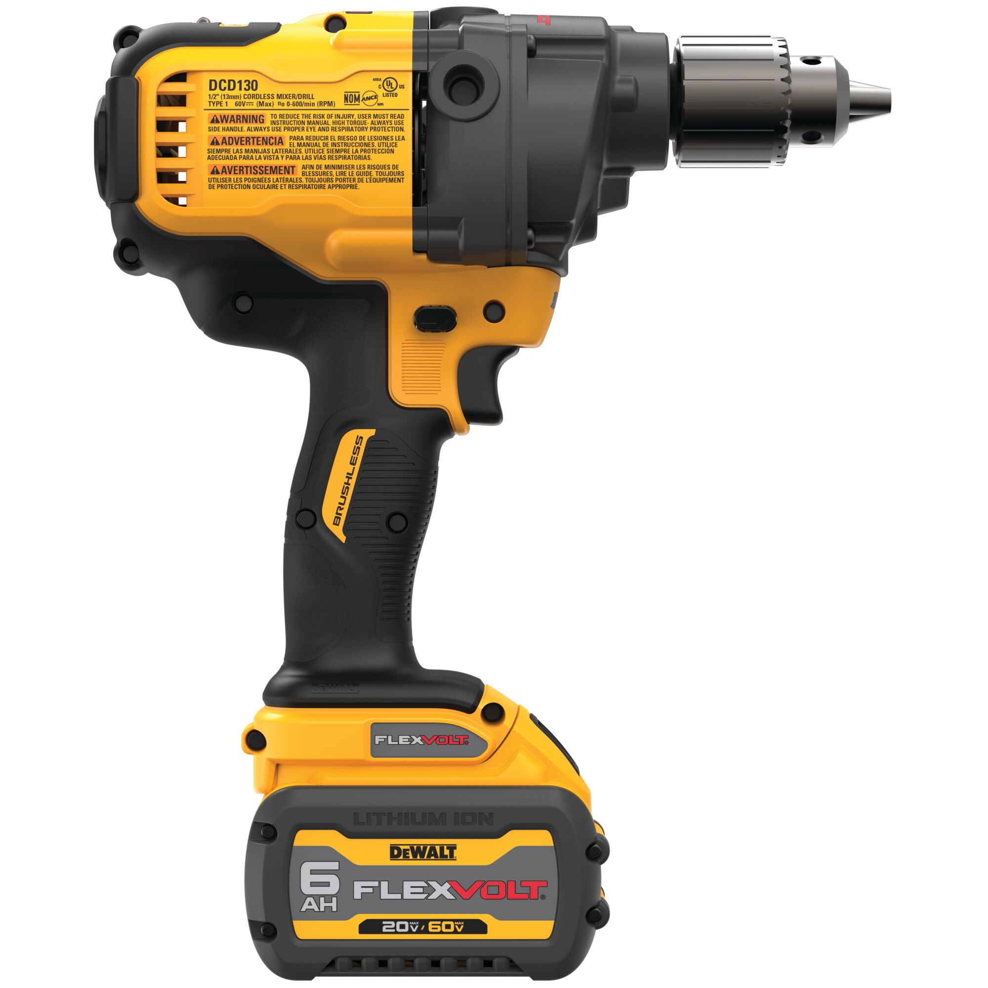 Dewalt best sale mixing drill