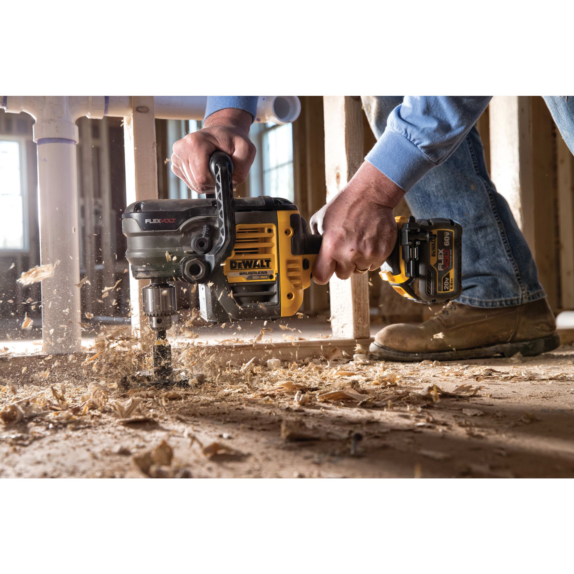 Dewalt drill deals set flexvolt