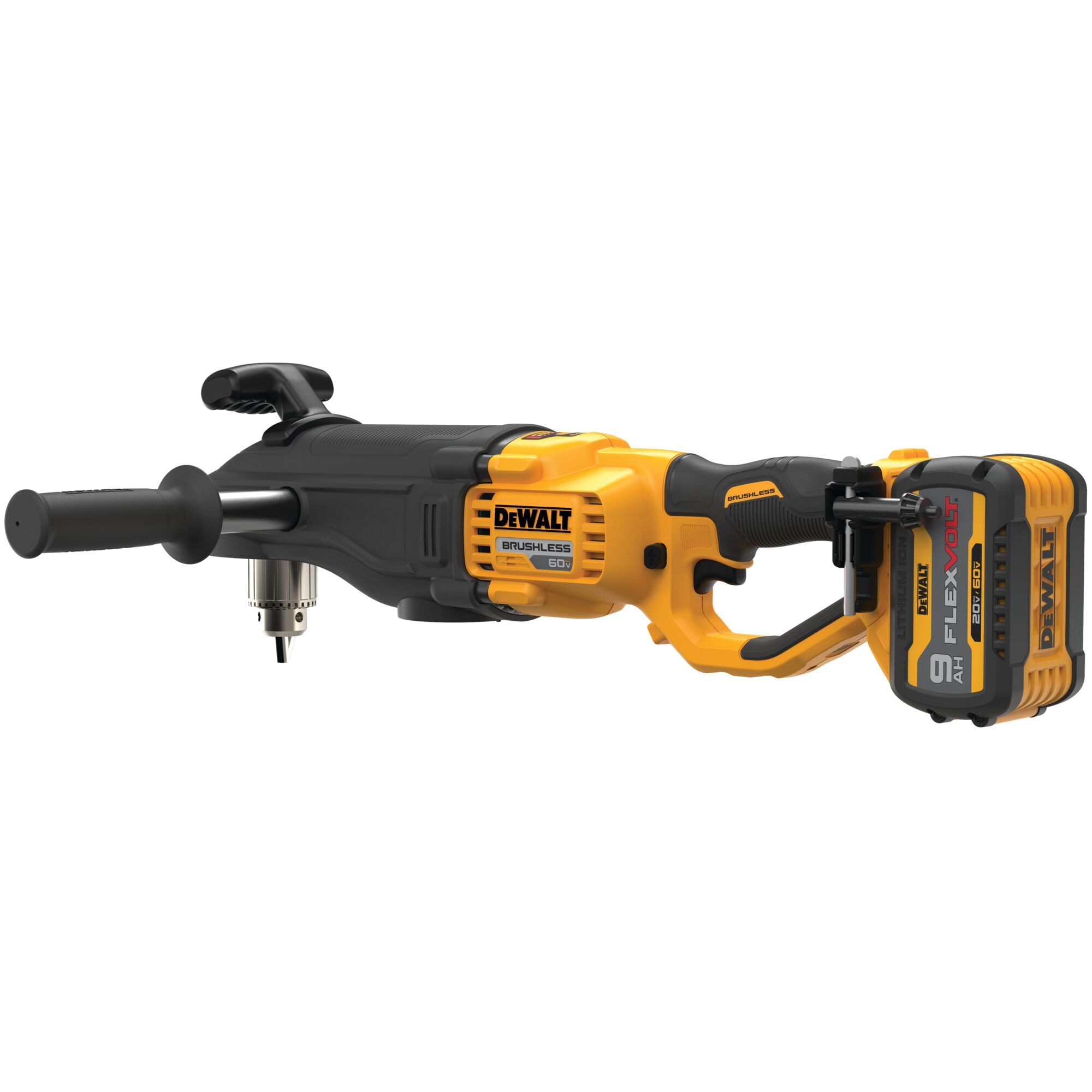 Dewalt flexvolt clearance hole hawg