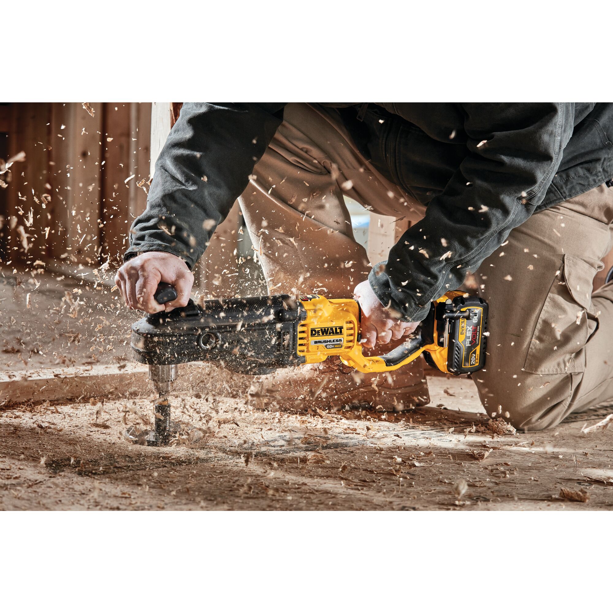 60V MAX* In-Line Stud and Joist Drill with E-CLUTCH® System Kit