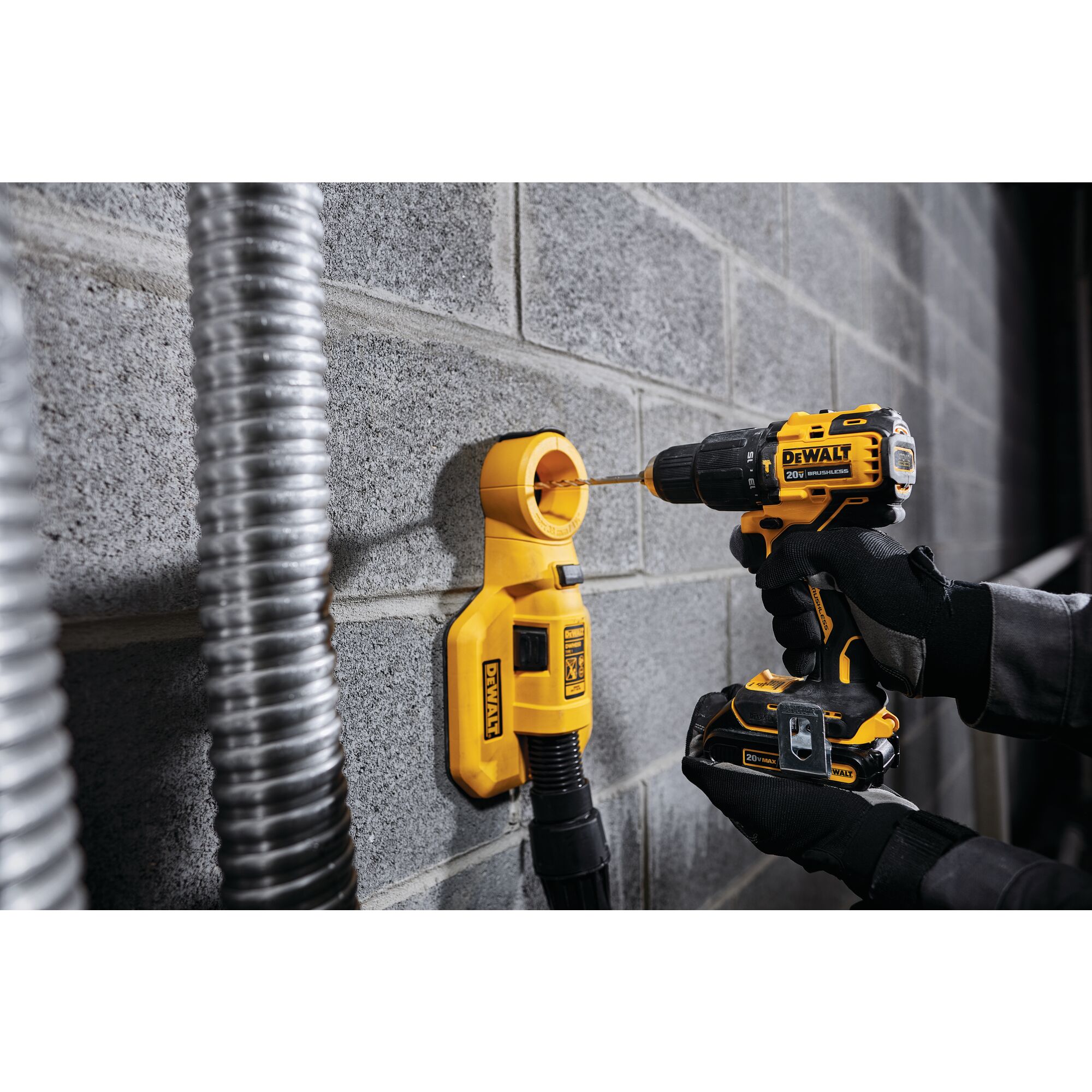 Atomic dewalt deals drill set