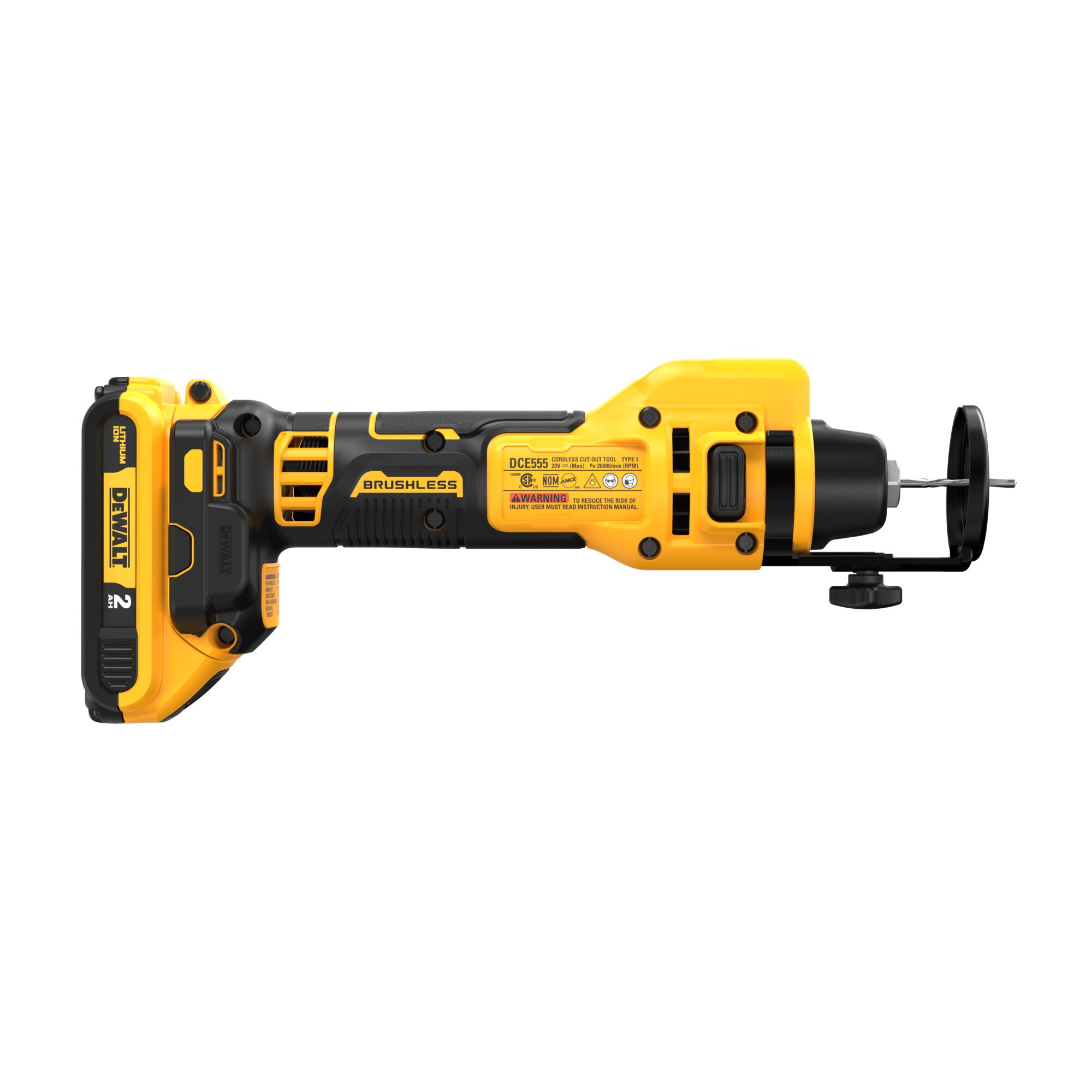 20V MAX XR Brushless Drywall Cut Out Tool Kit 2.0Ah DEWALT