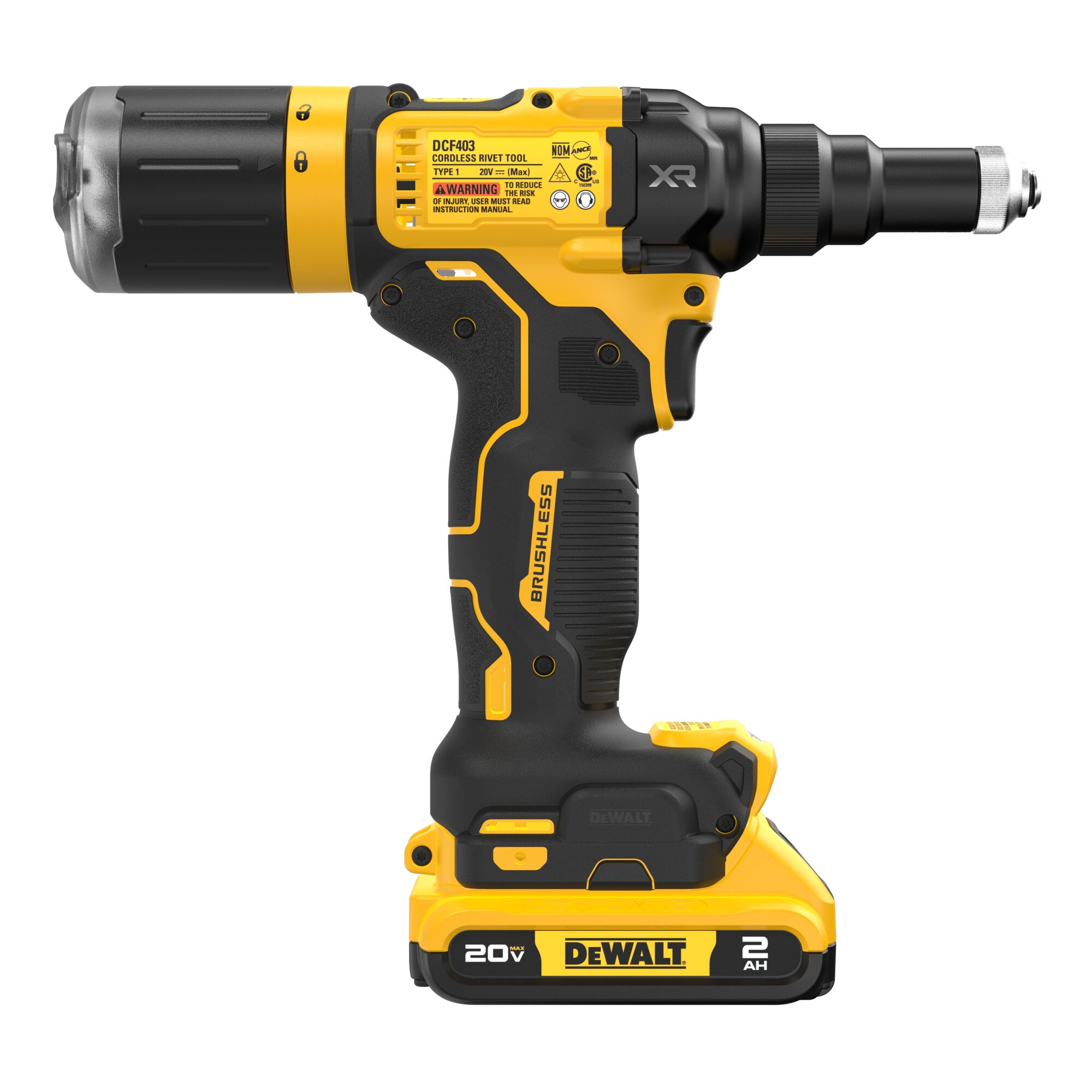 Dewalt rivet store gun 20v