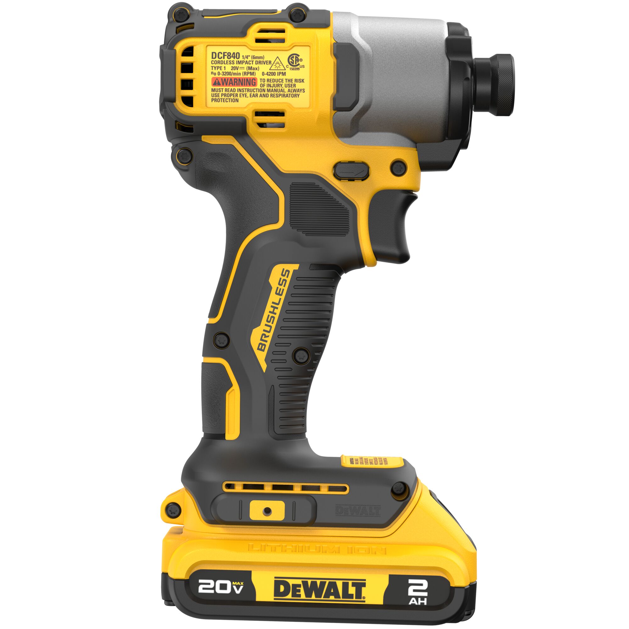 20V MAX* Brushless Cordless 1/4 in Impact Driver Kit | DEWALT