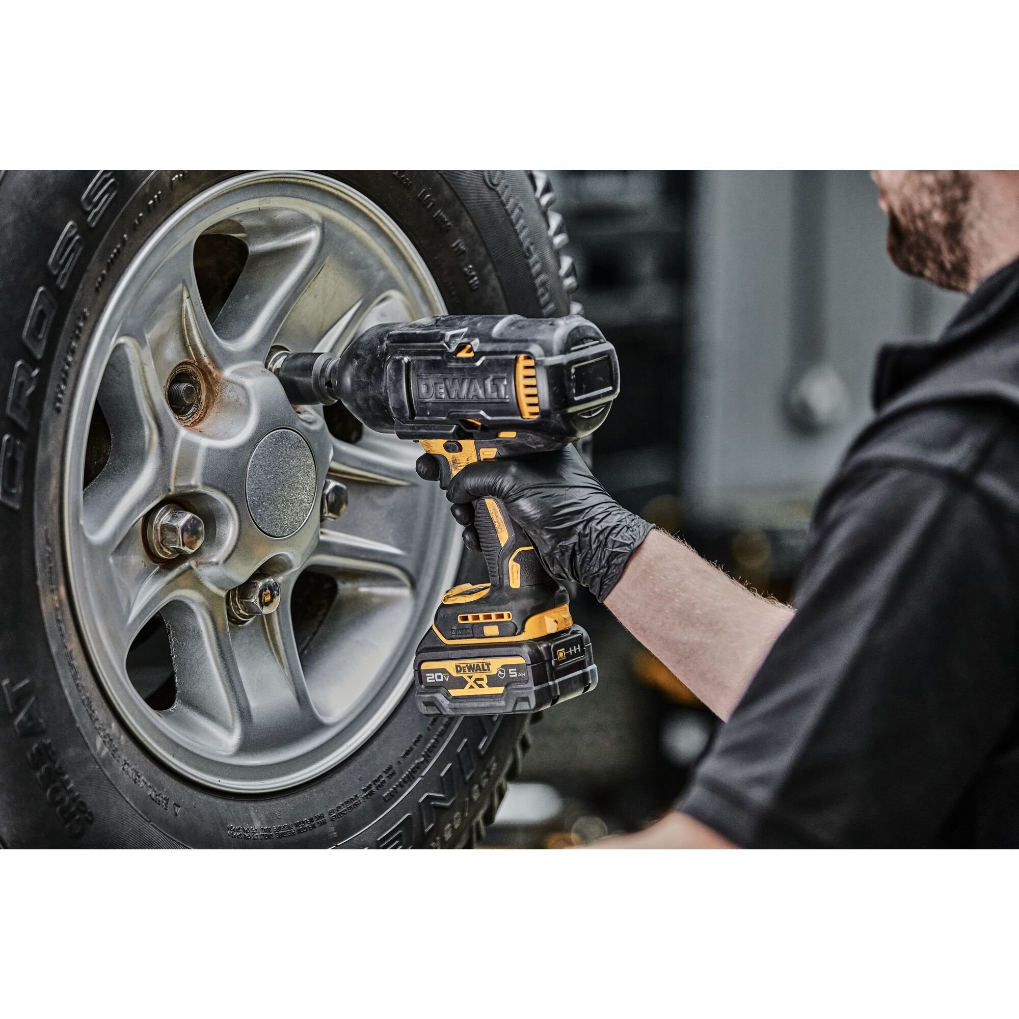 Impact deals tire remover