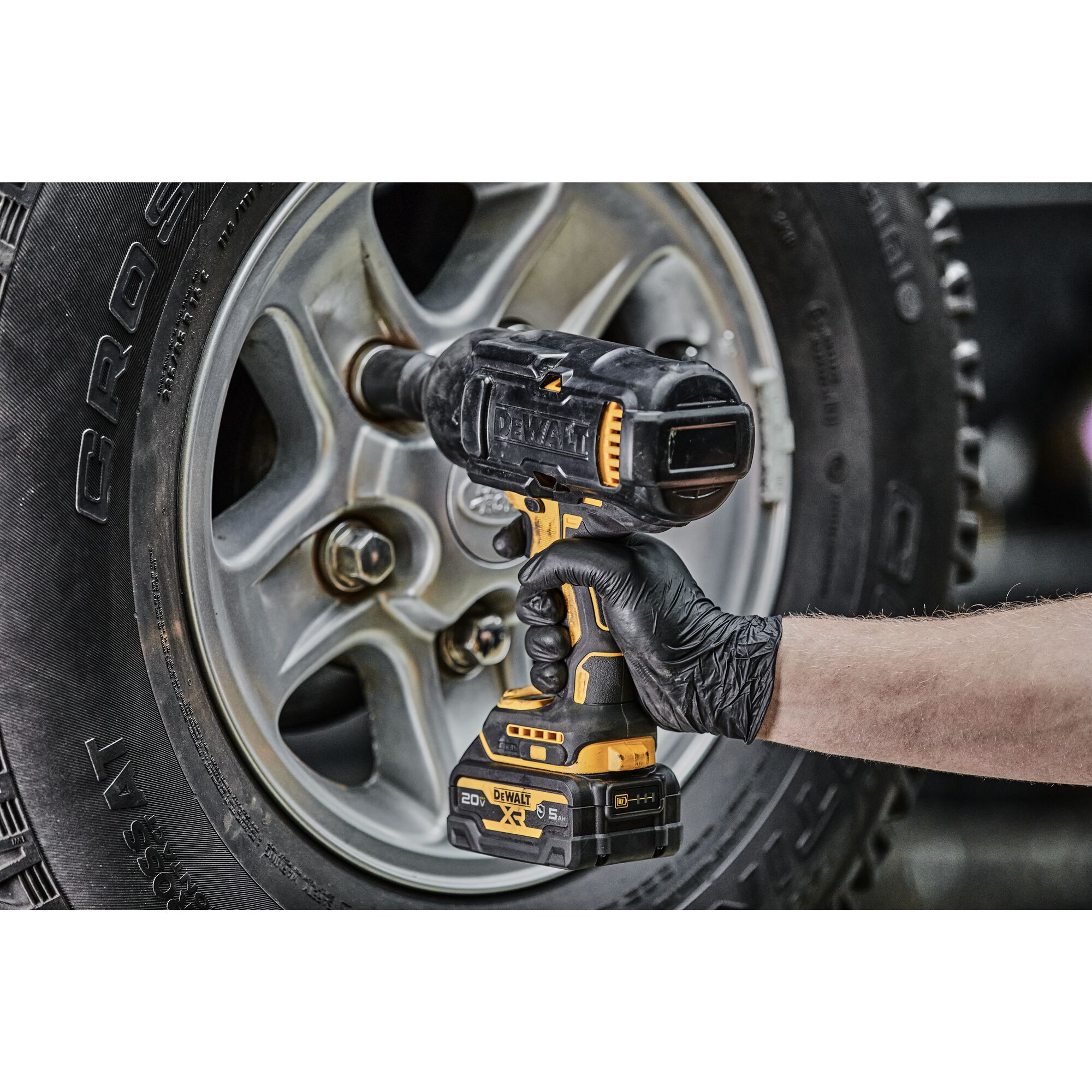 Impact deals tire remover