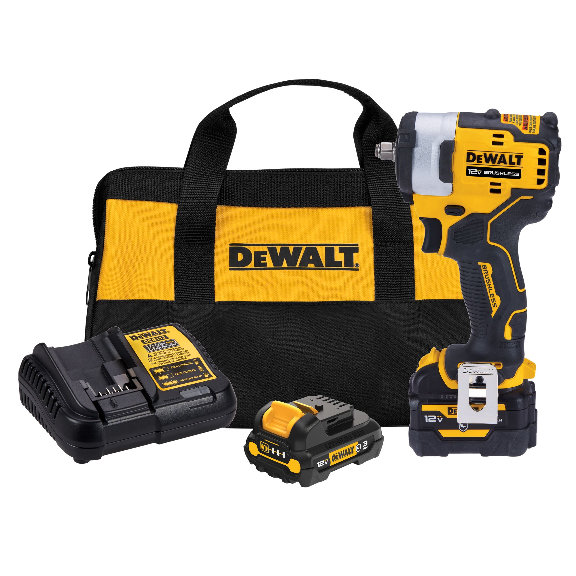 XTREME 12V MAX* Brushless 3/8 in. Cordless Impact Wrench Kit | DEWALT