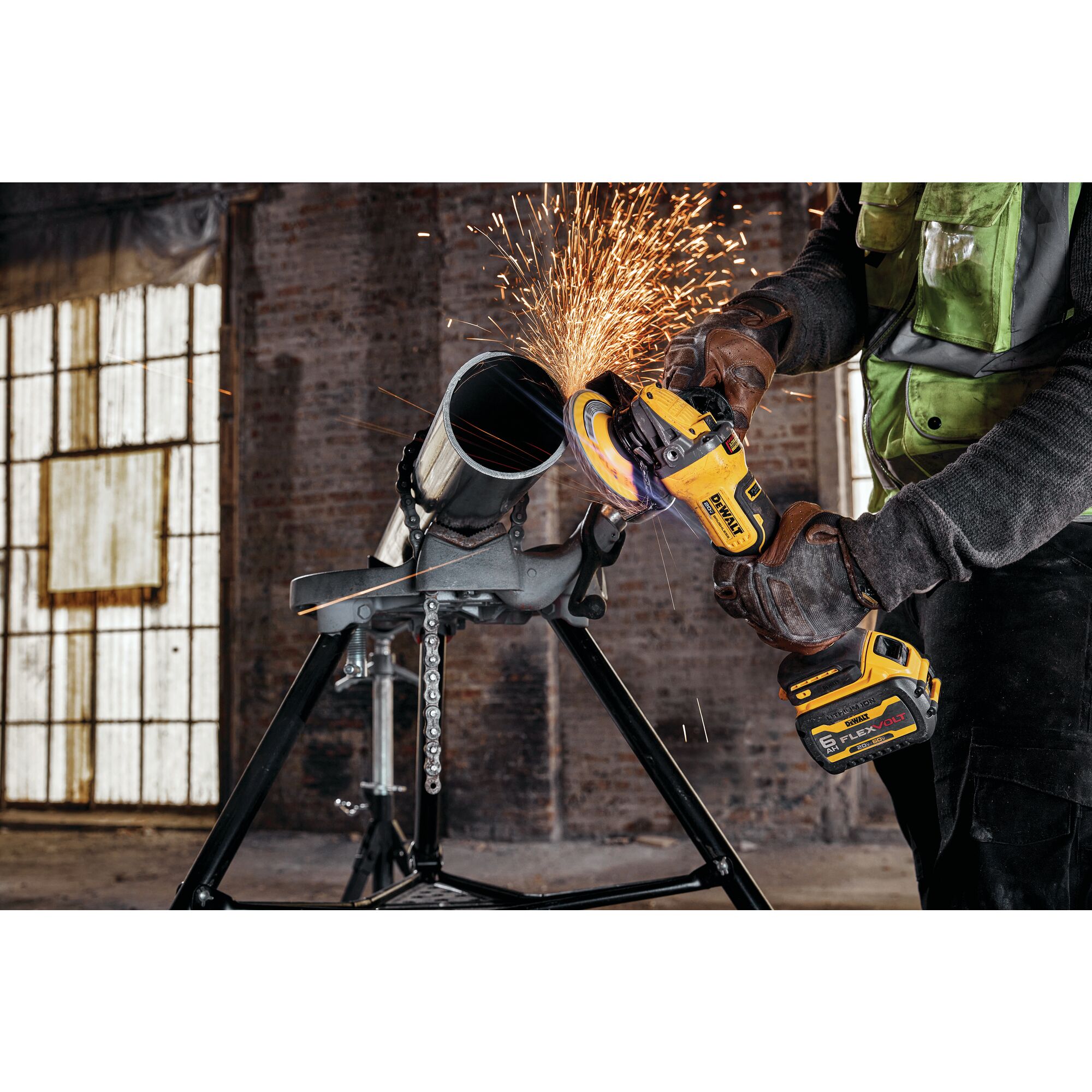 Dewalt brushless angle grinder deals with battery