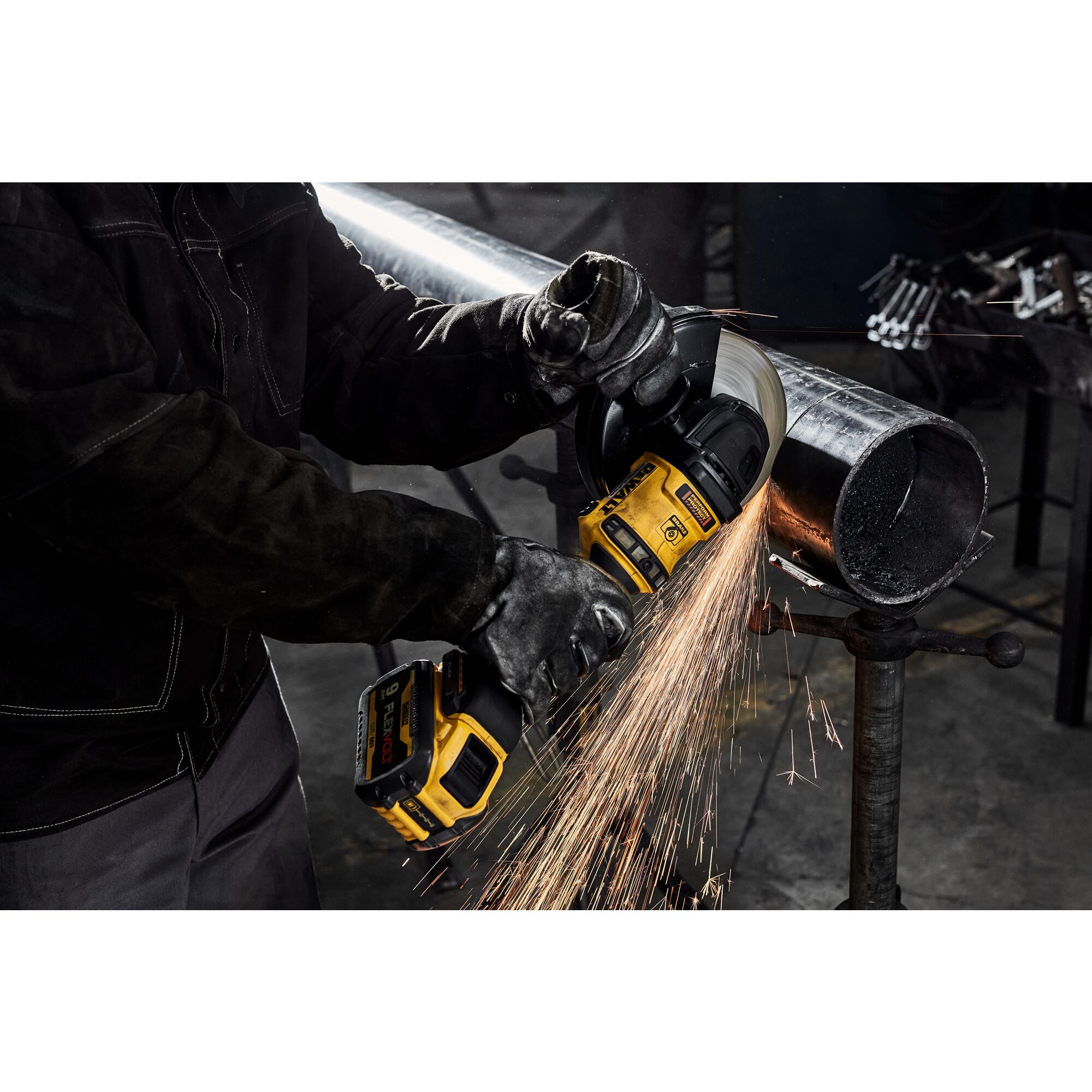 Dewalt xr deals cordless grinder