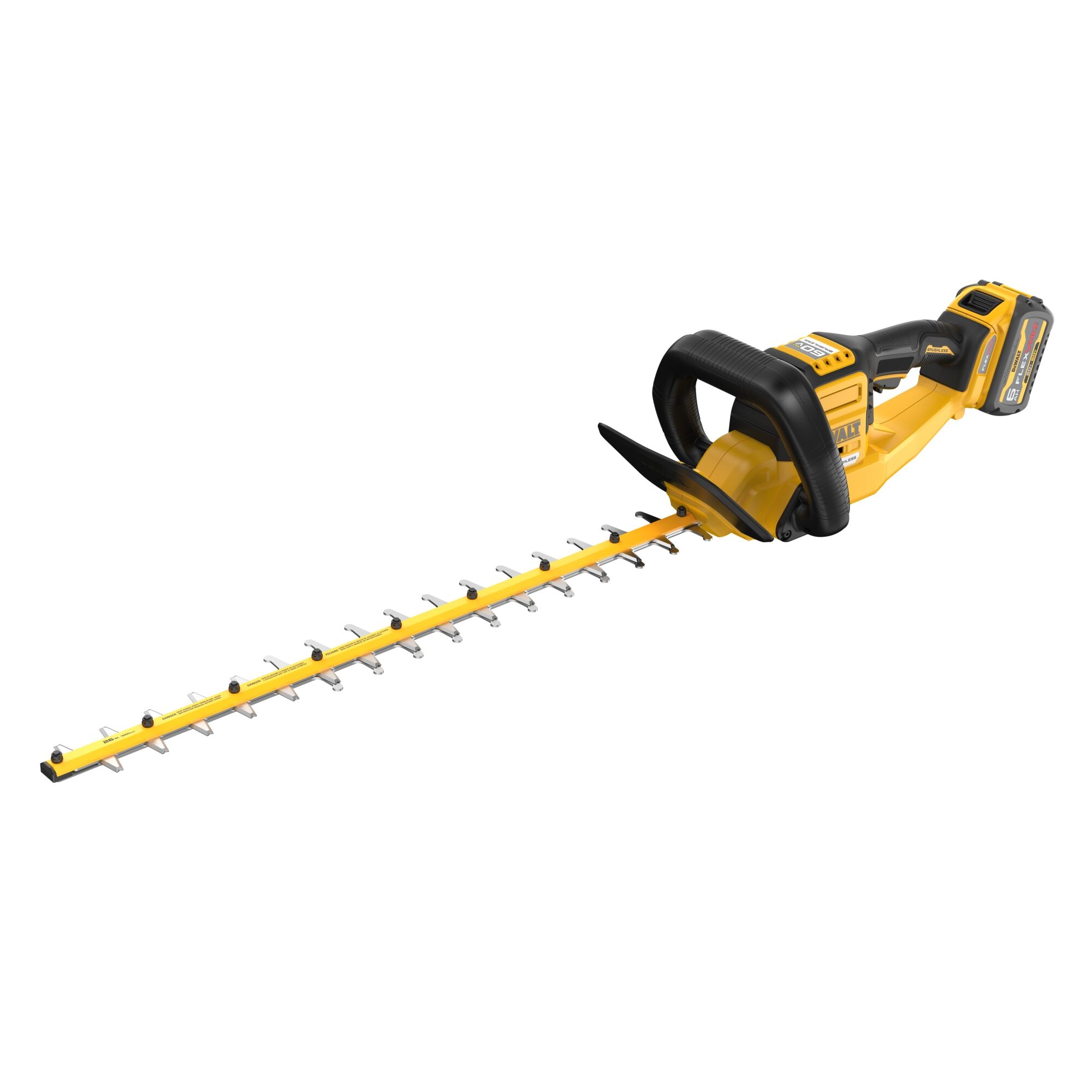 Battery powered discount hedge trimmer dewalt