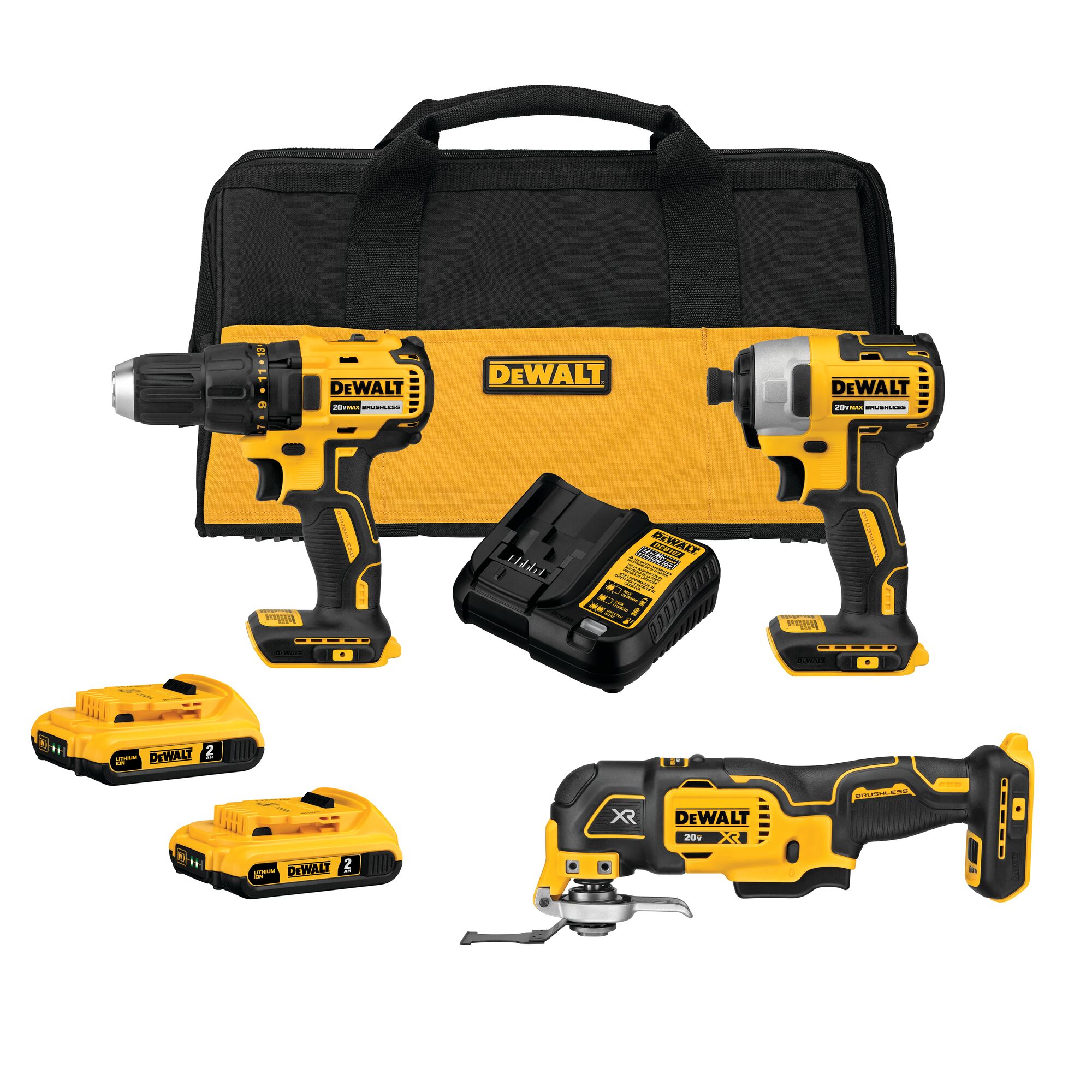 Dewalt brushless online multi tool kit