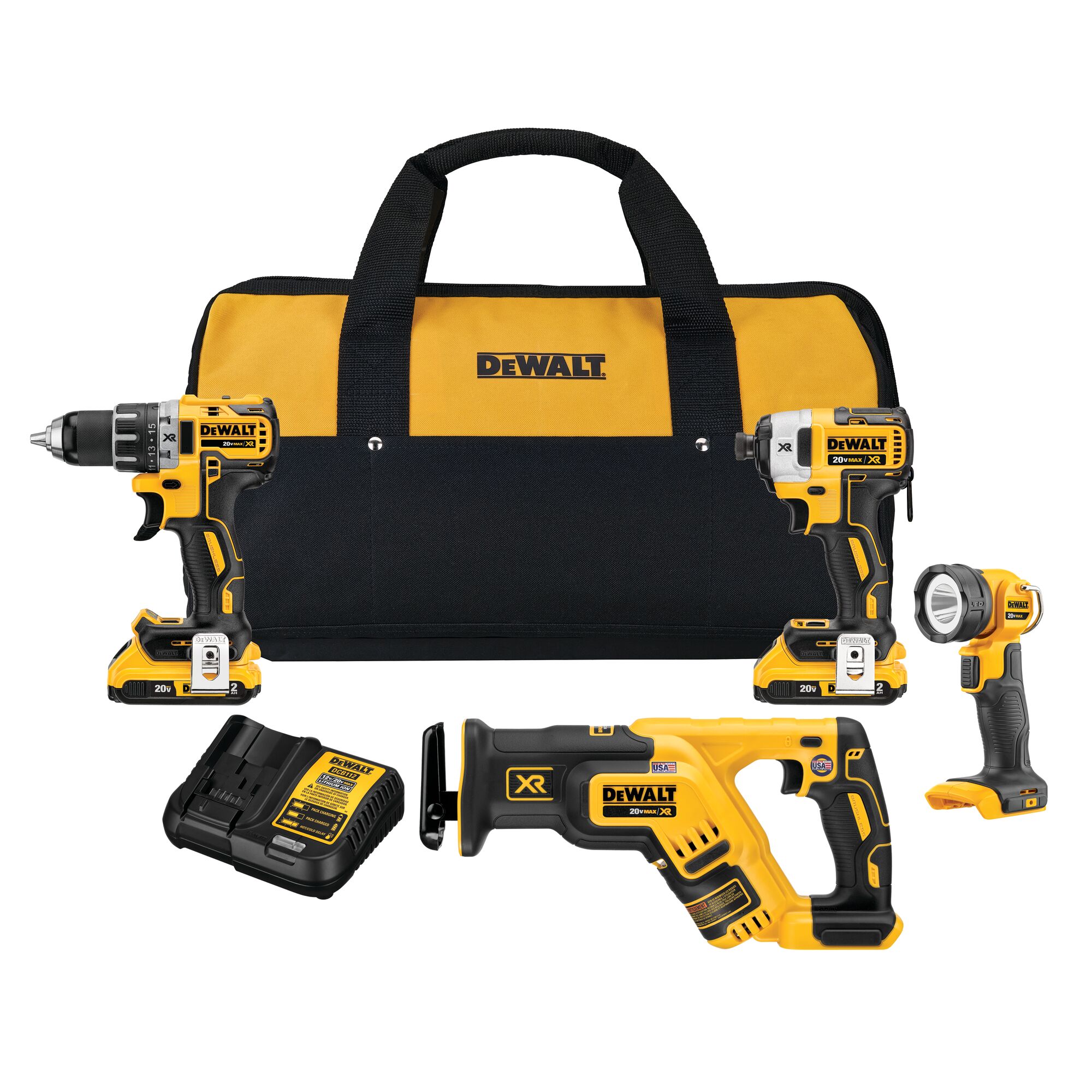 Dewalt 17 deals piece combo kit