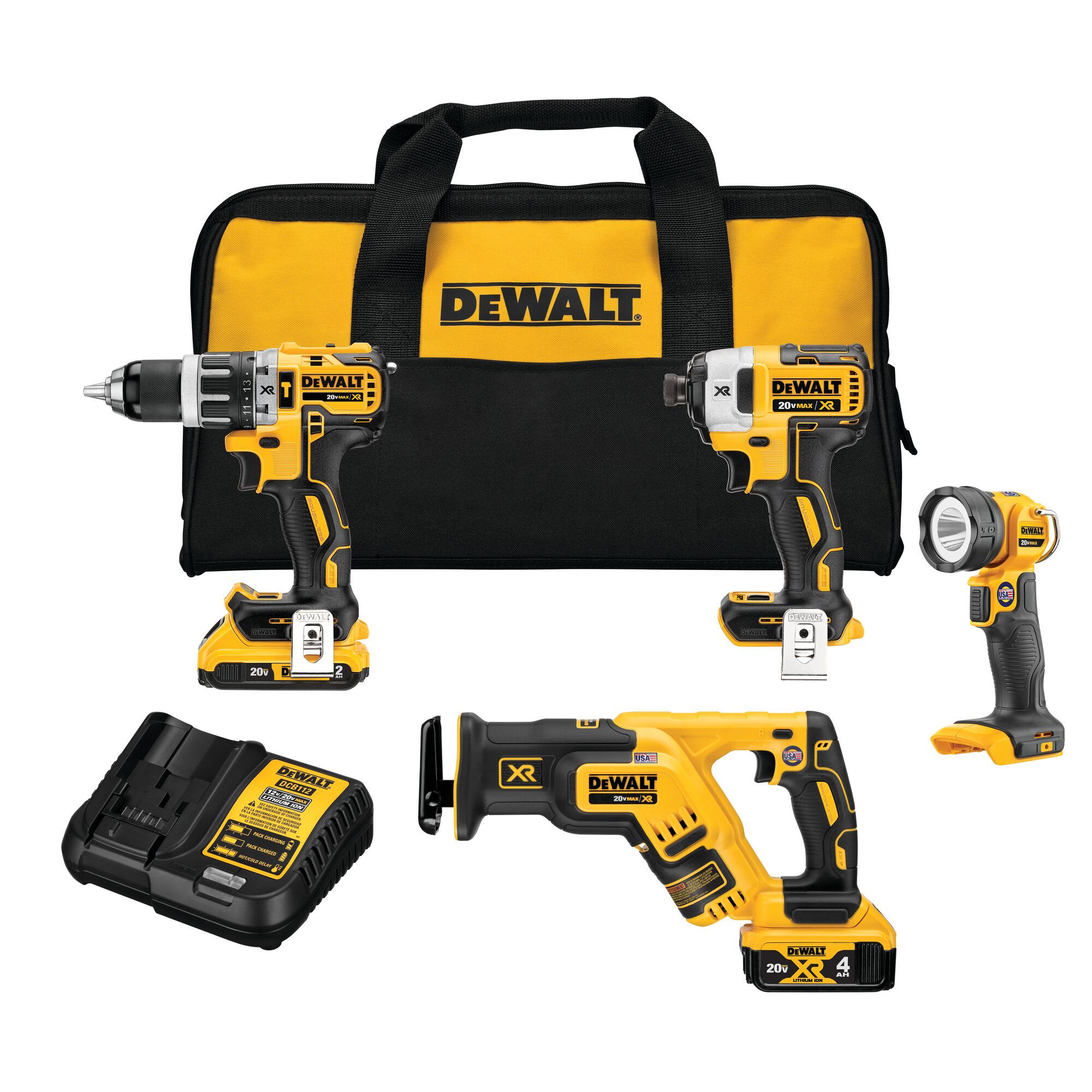 Dewalt xr brushless deals combo