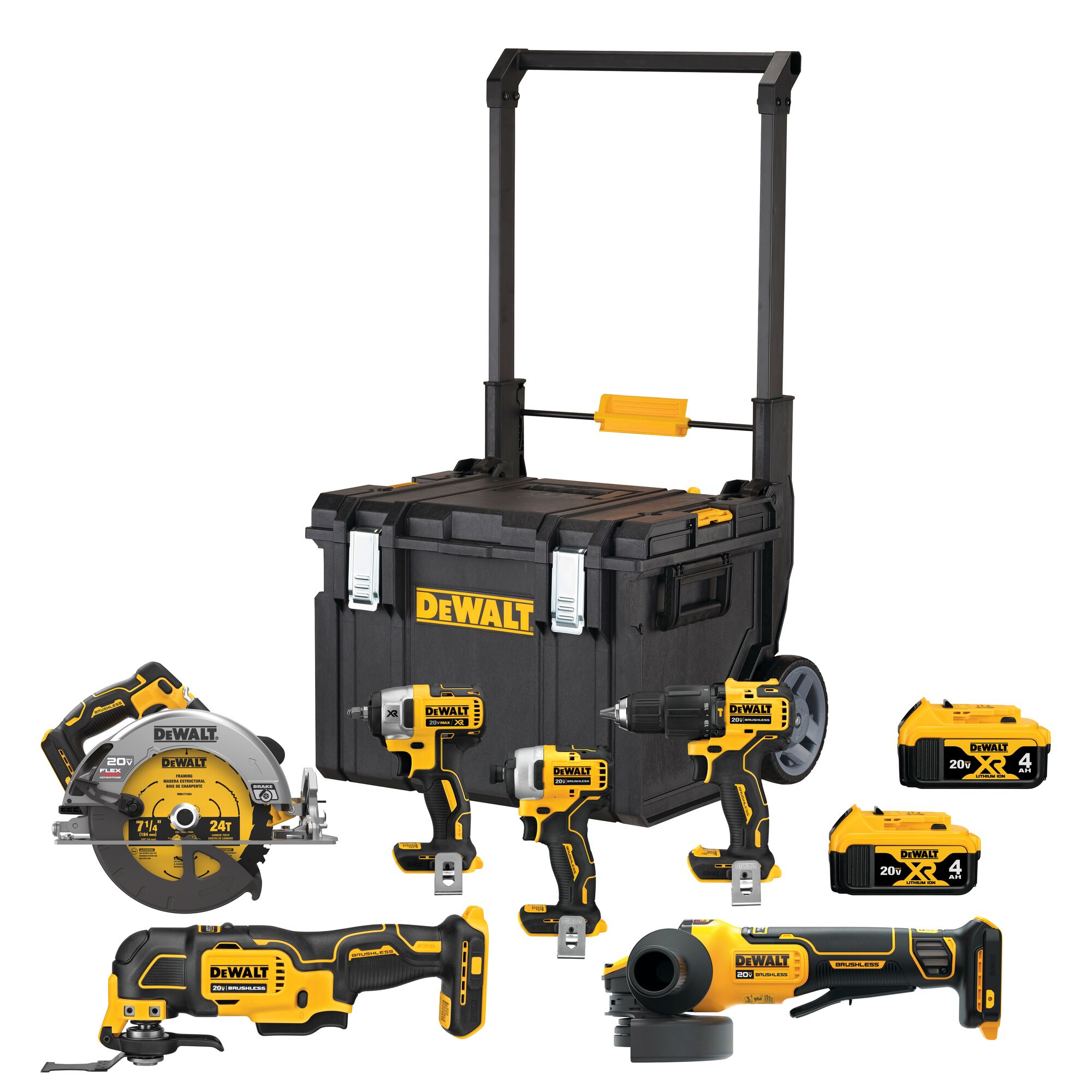 Brushless dewalt tool deals set