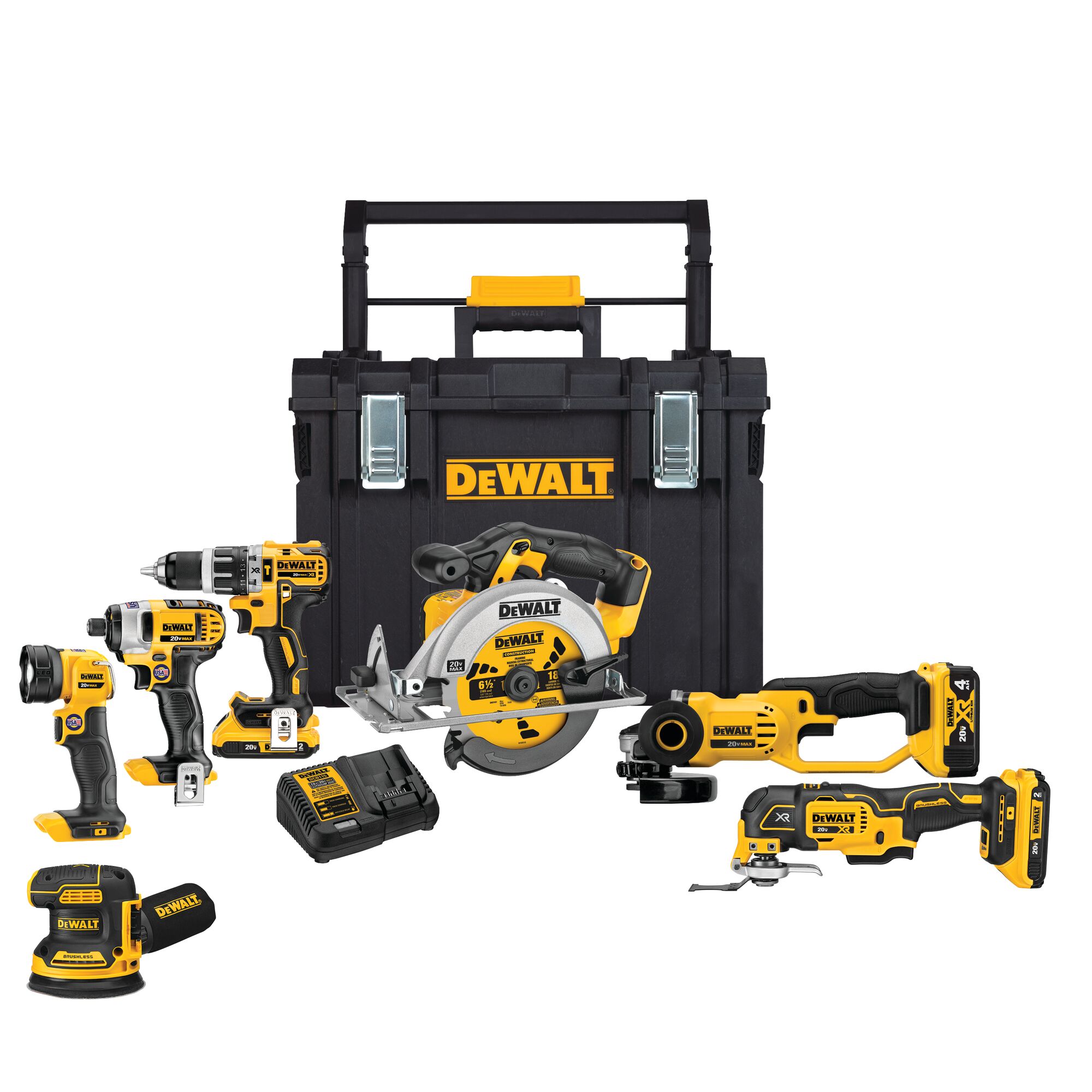 Dewalt 18 deals volt tool set