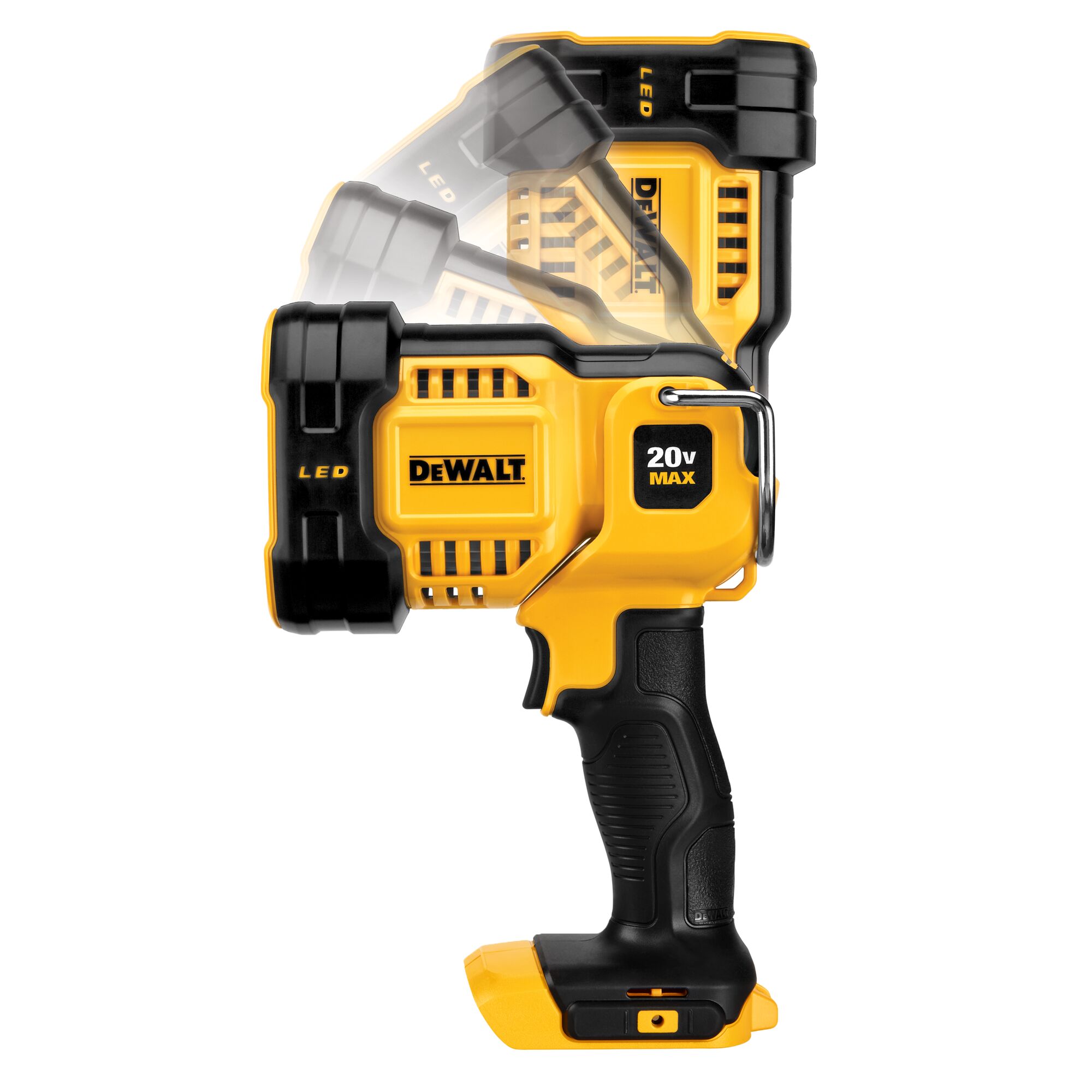 dewalt spotlight lumens