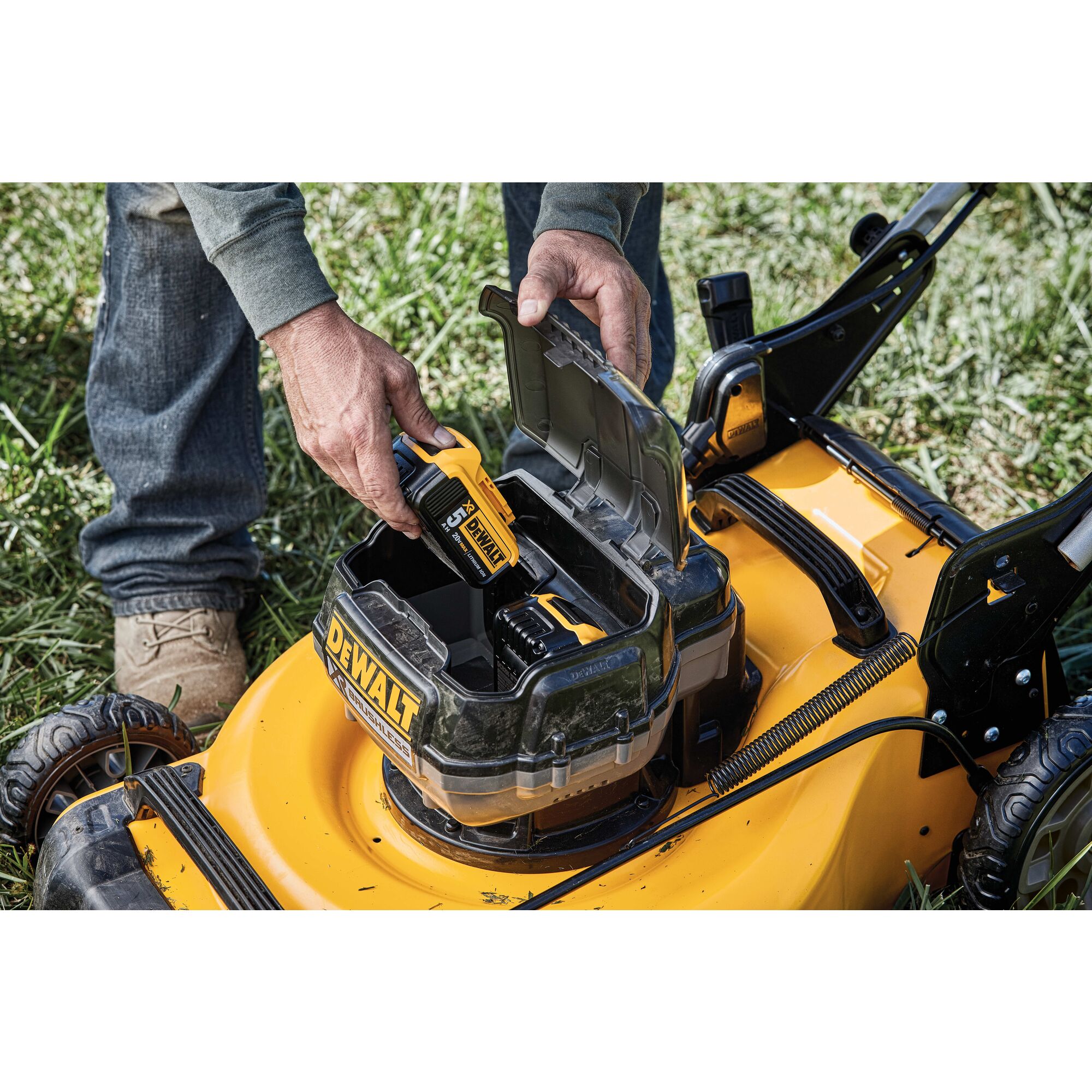 Dewalt cordless deals lawn tools