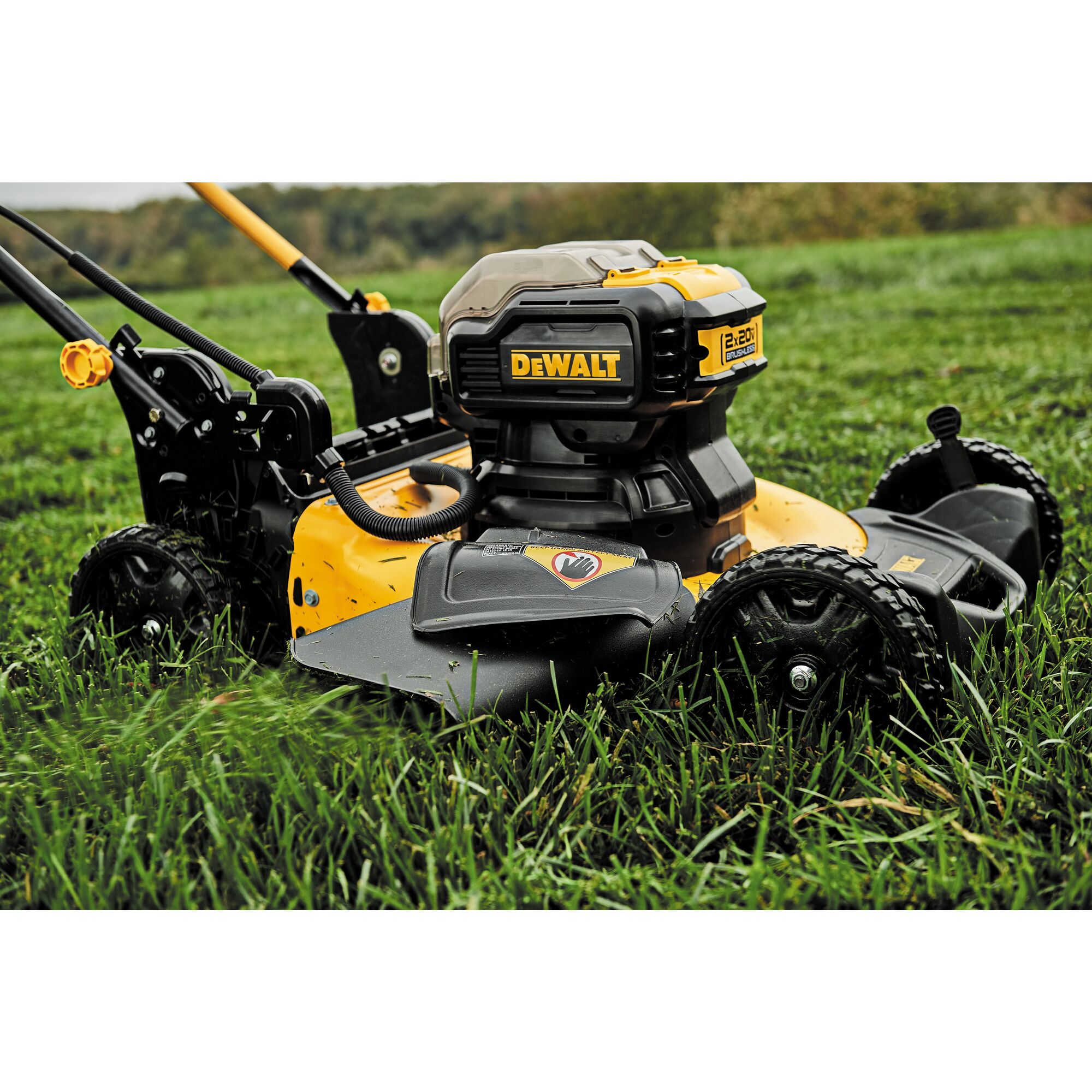 Dewalt cordless deals push mower