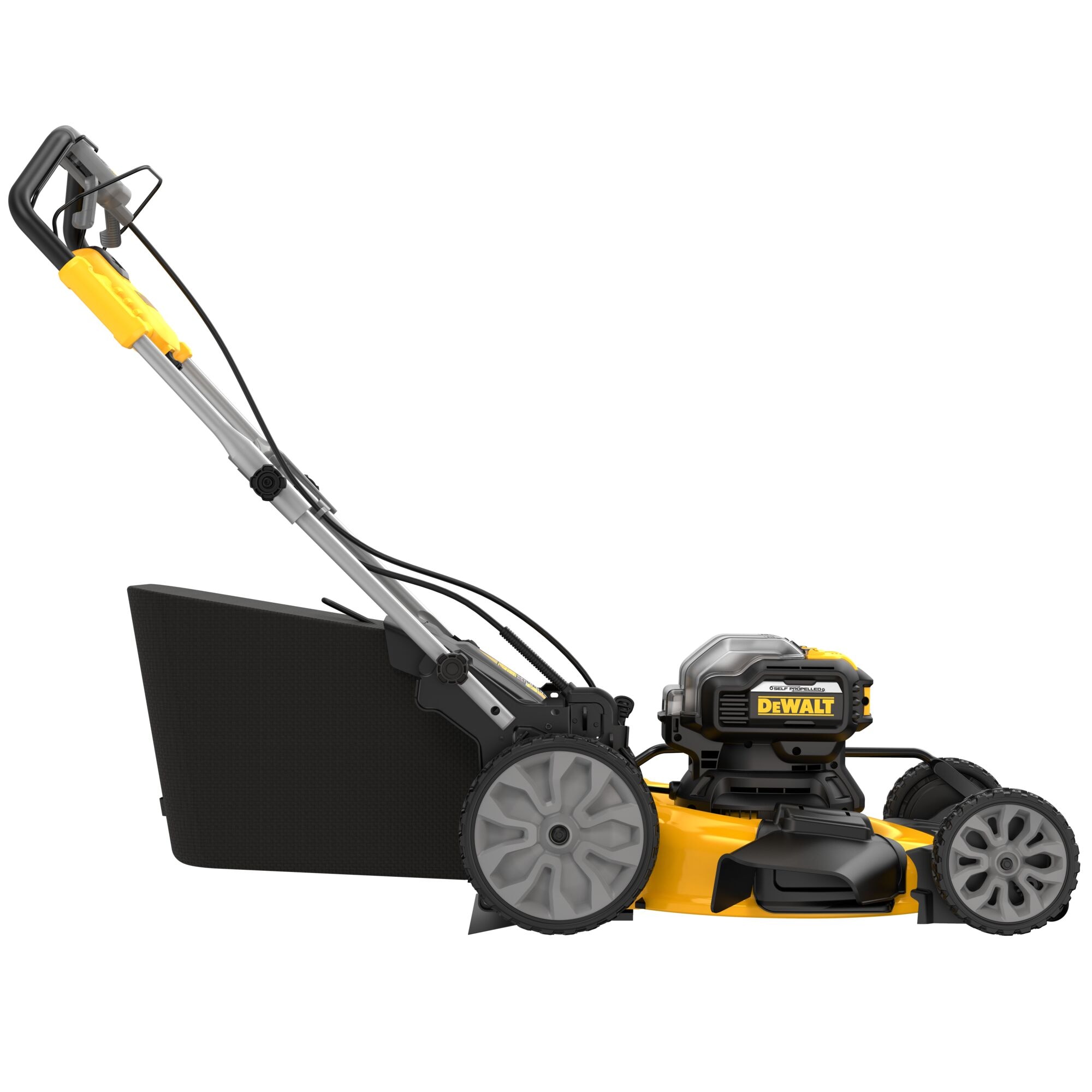 Rear wheel drive push lawn outlet mowers