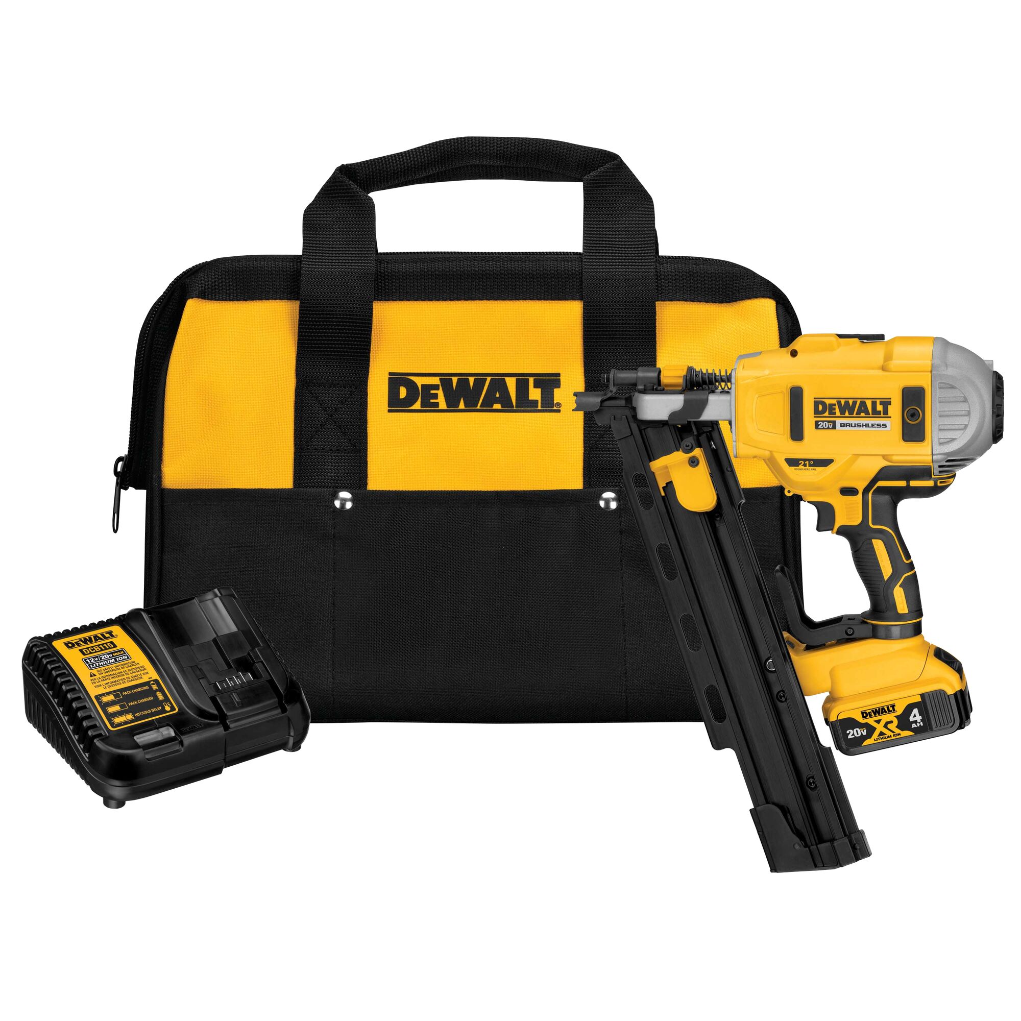 Dewalt cordless framing nailer light deals flashing