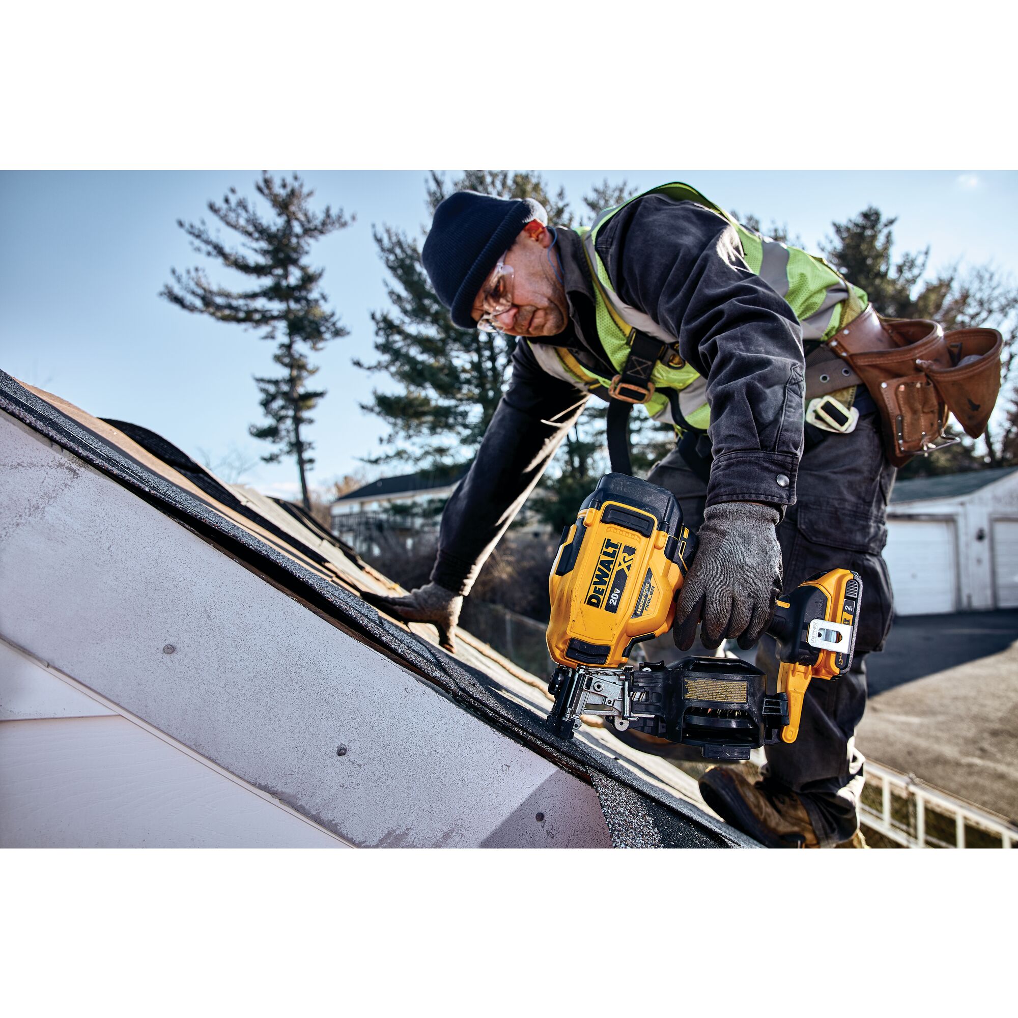 Dewalt roofing deals nailer