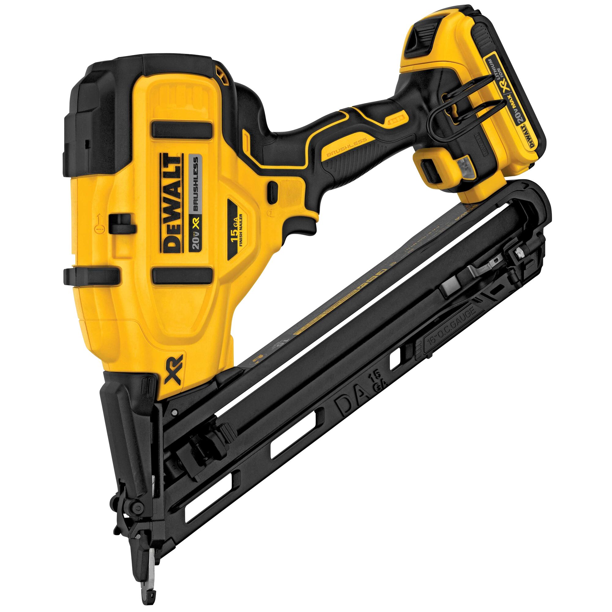 Dewalt trim nail deals gun