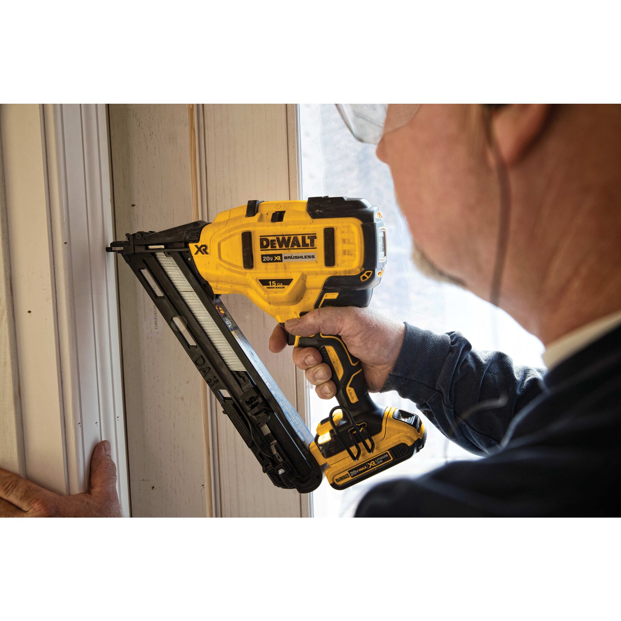 18 gauge dewalt on sale finish nailer