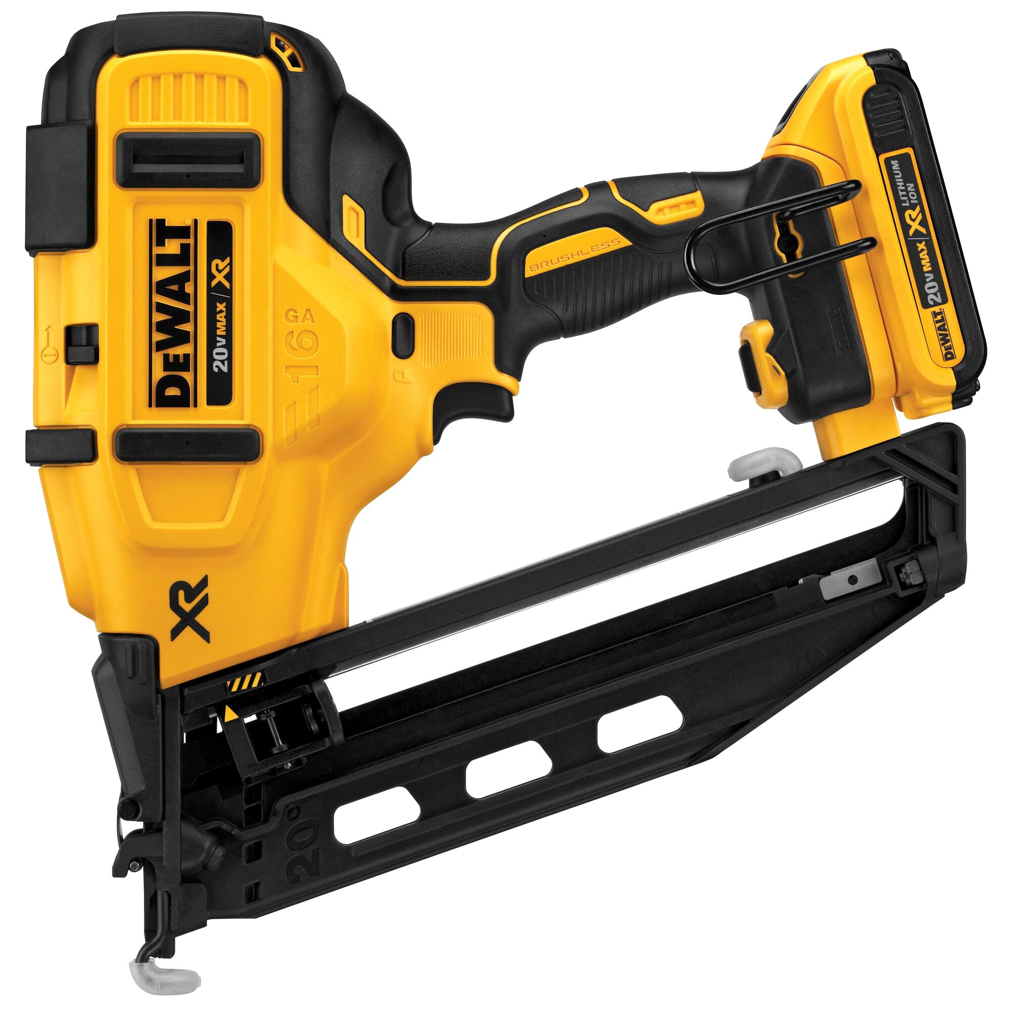 dewalt battery operated nail gun