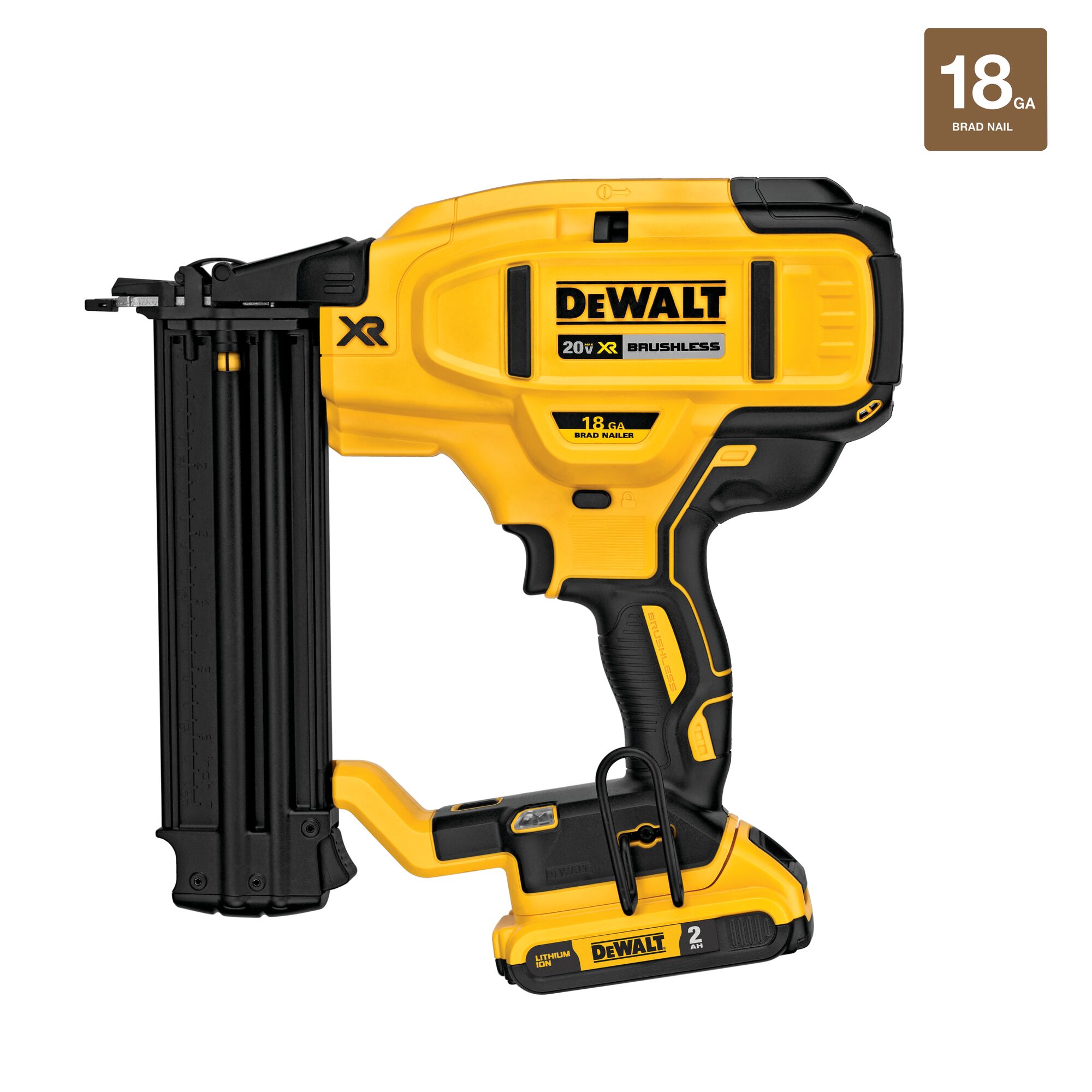 Cordless 18g brad deals nailer