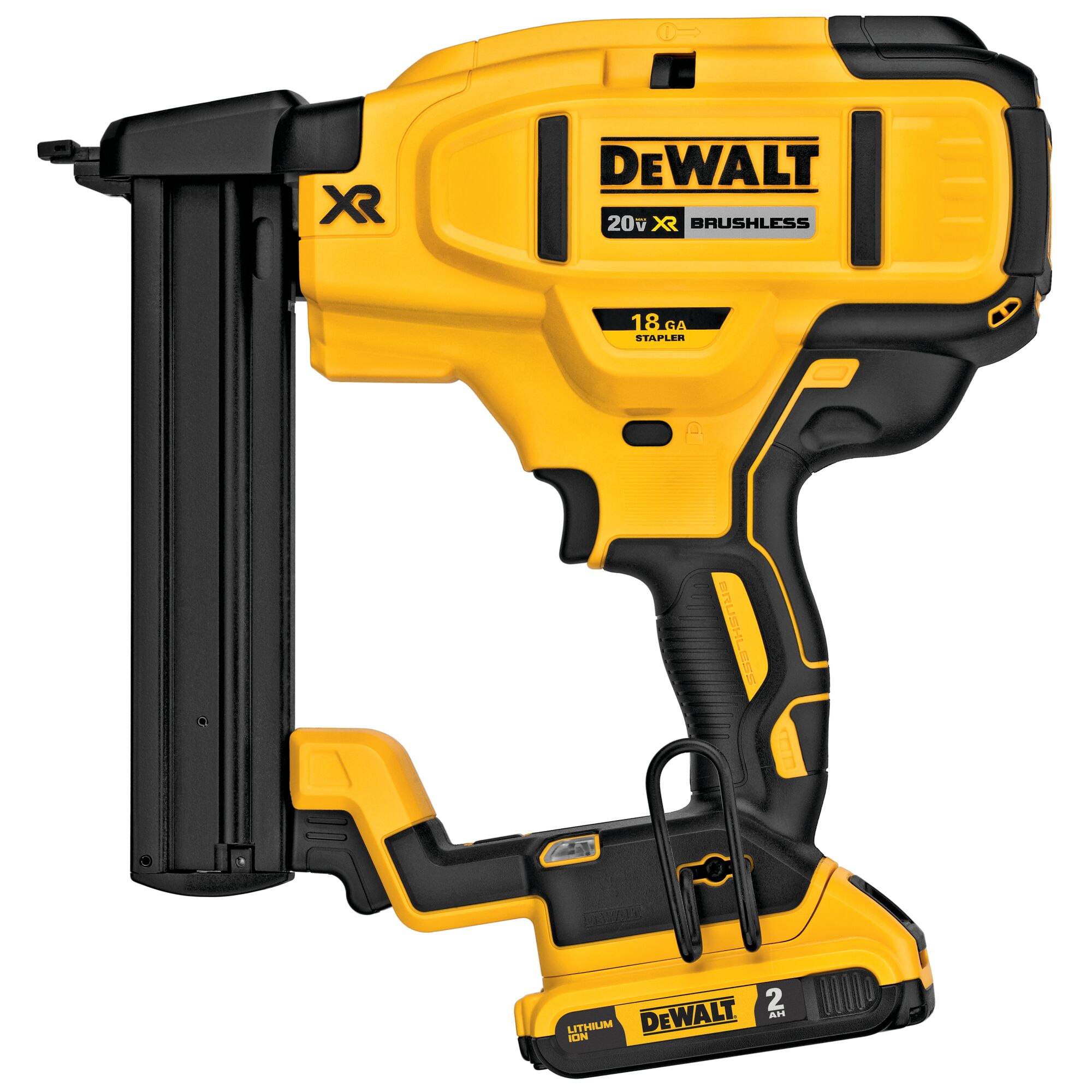 Dewalt cordless nailer on sale tool only