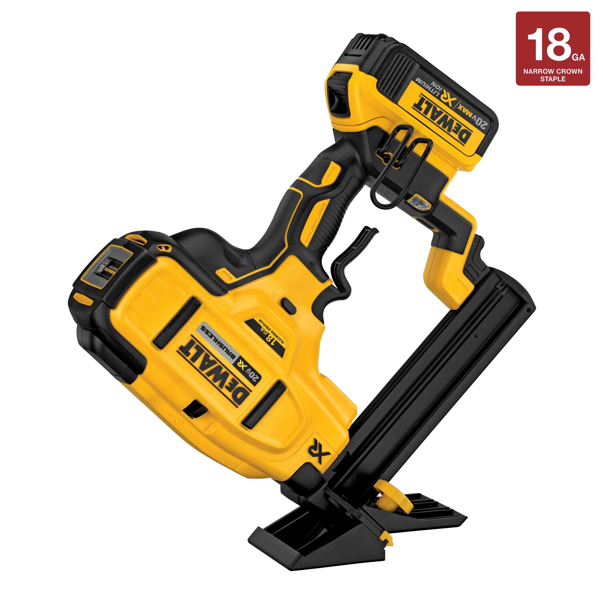 20V MAX XR 18 GA Cordless Flooring Stapler DEWALT