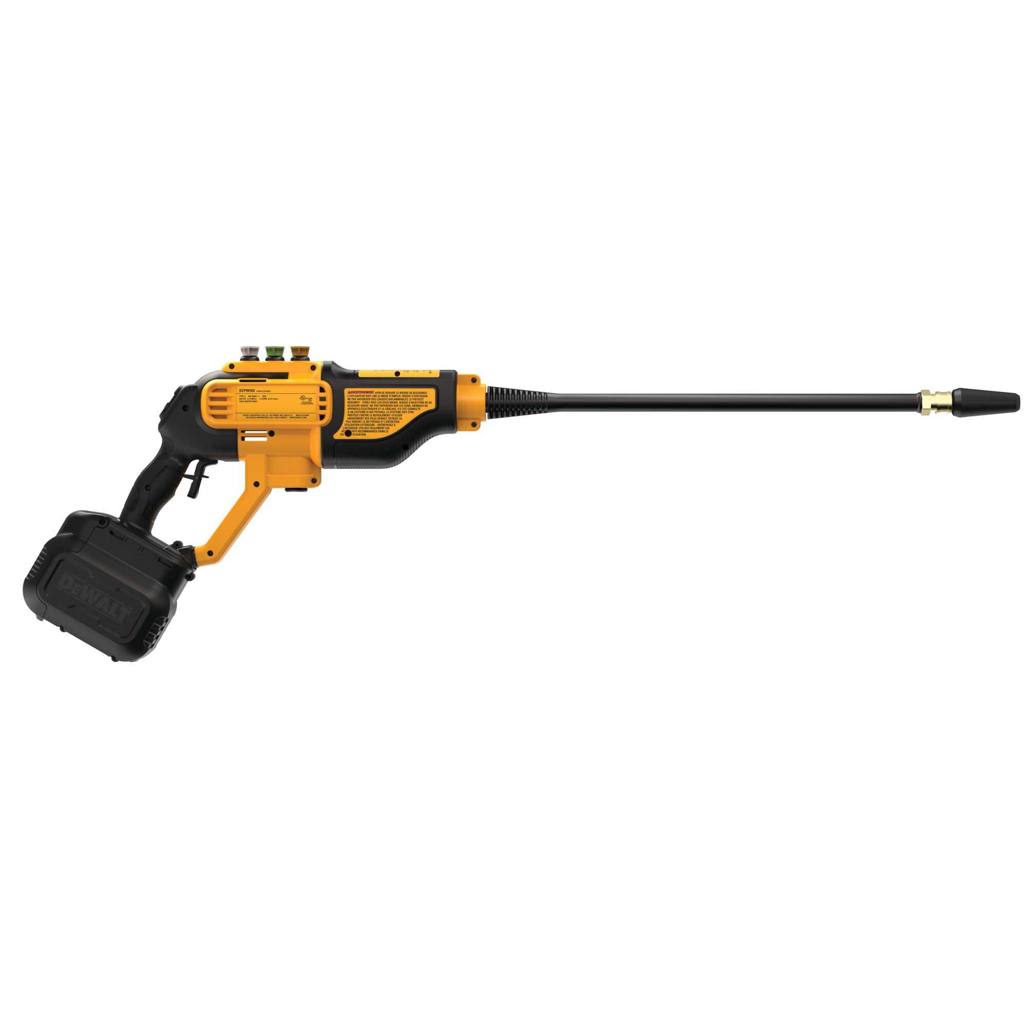 Cordless dewalt deals pressure washer