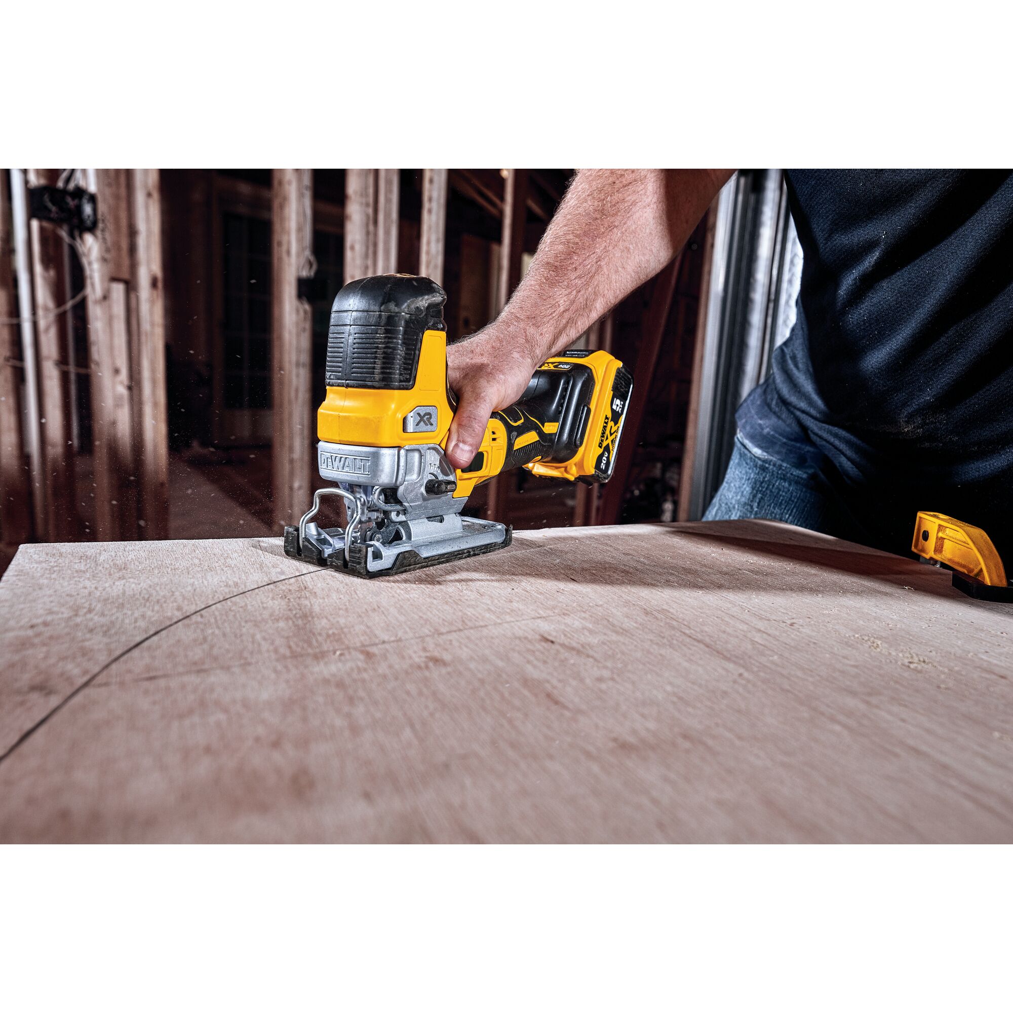 Dewalt barrel grip jigsaw deals with coping foot