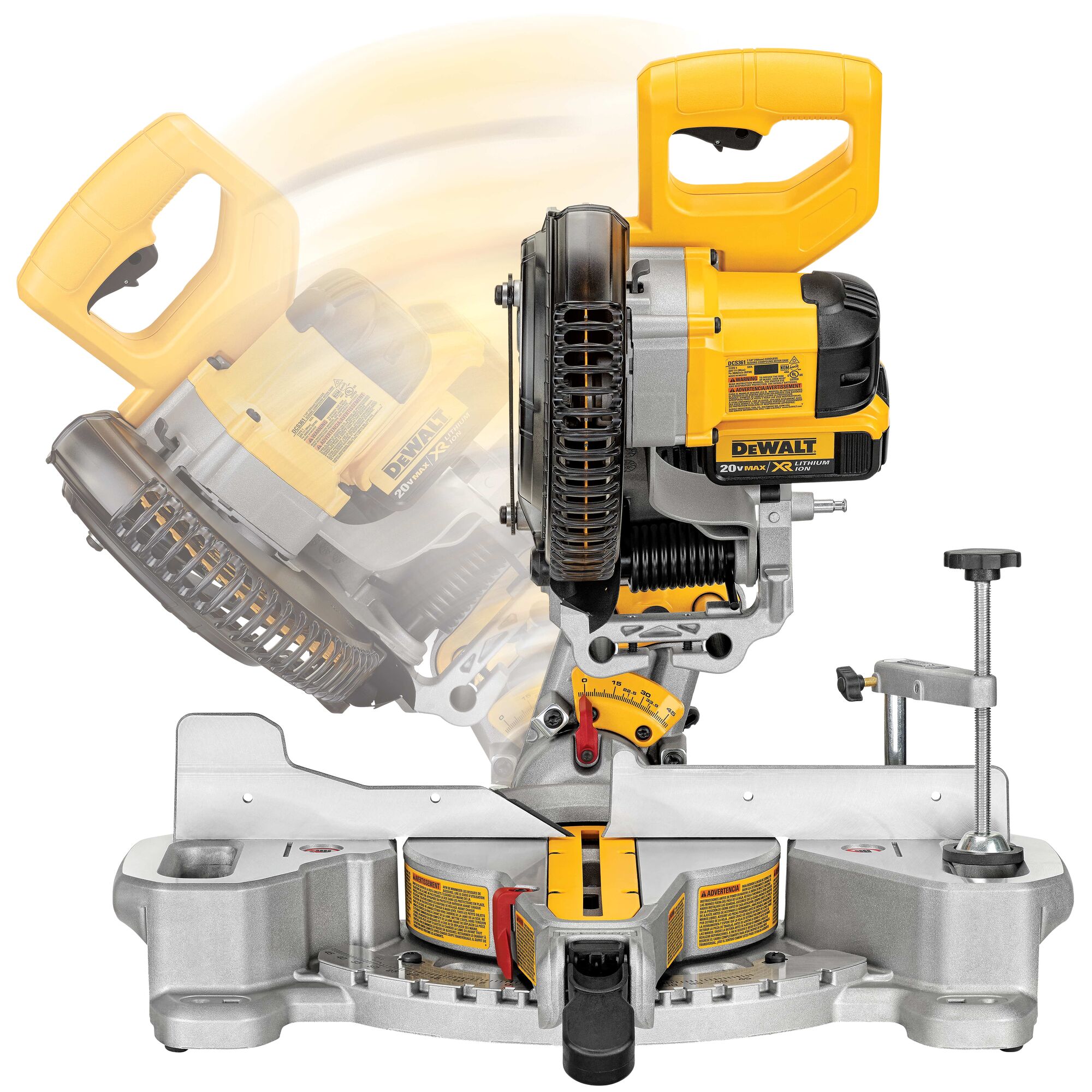 Dewalt 18v deals cordless mitre saw