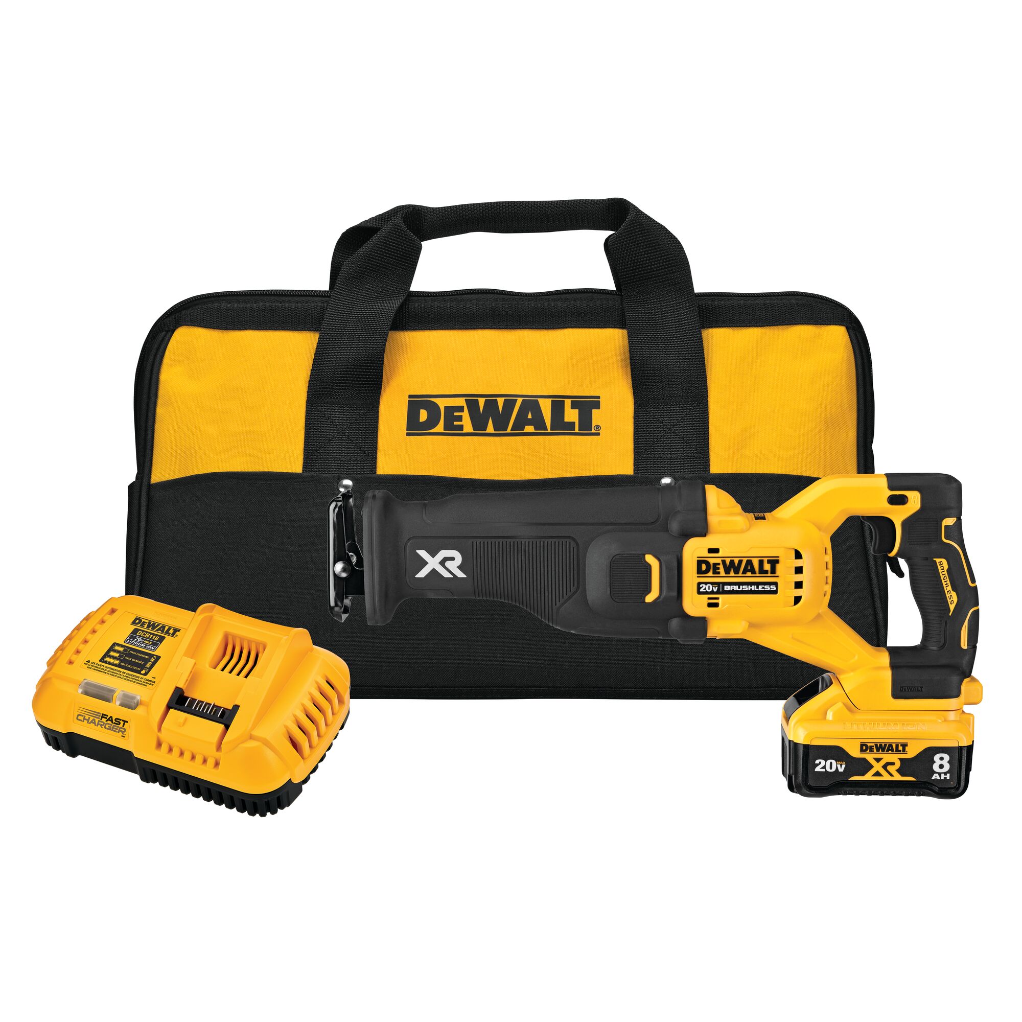 Dewalt 20v xr 2025 reciprocating saw kit