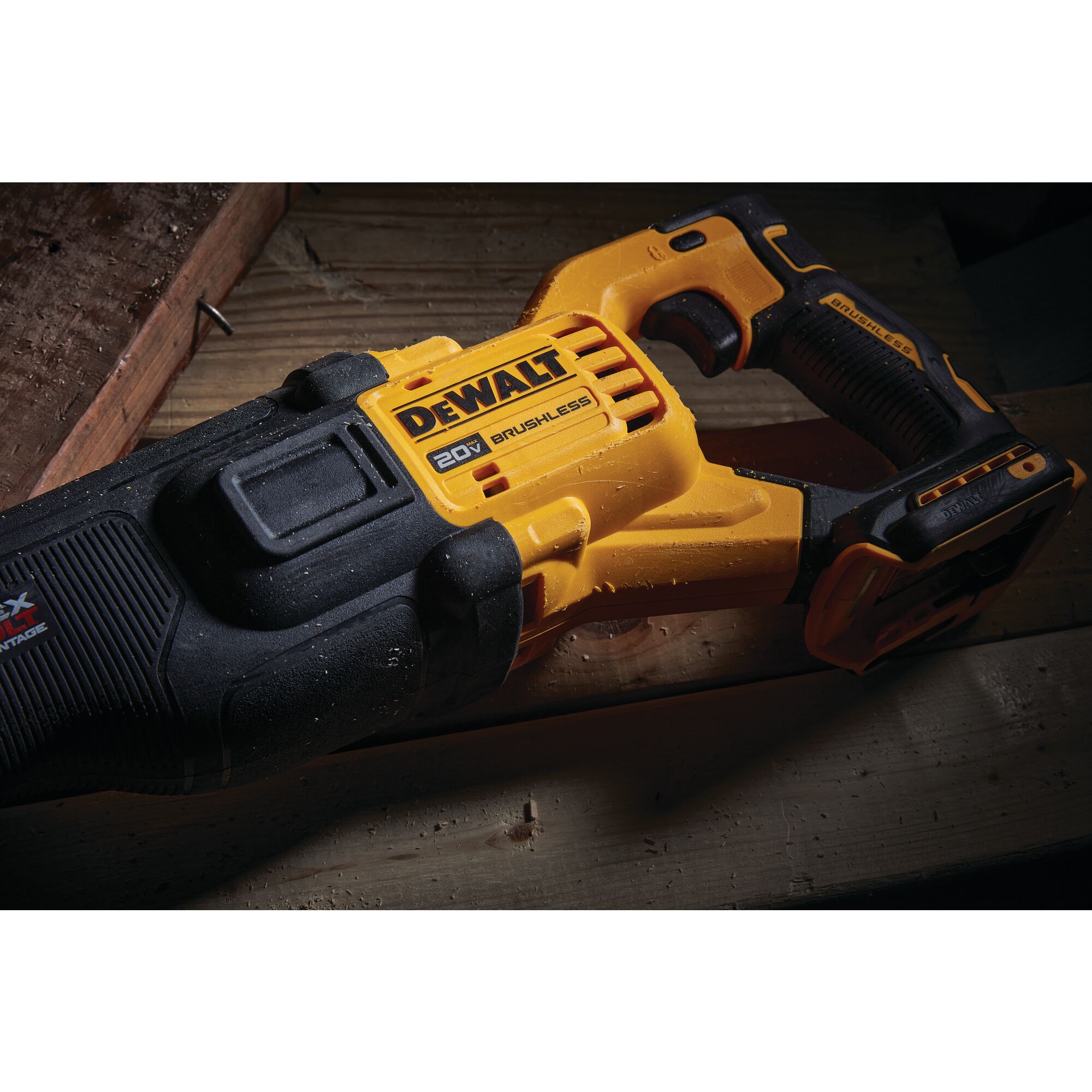 Dewalt battery store operated sawzall