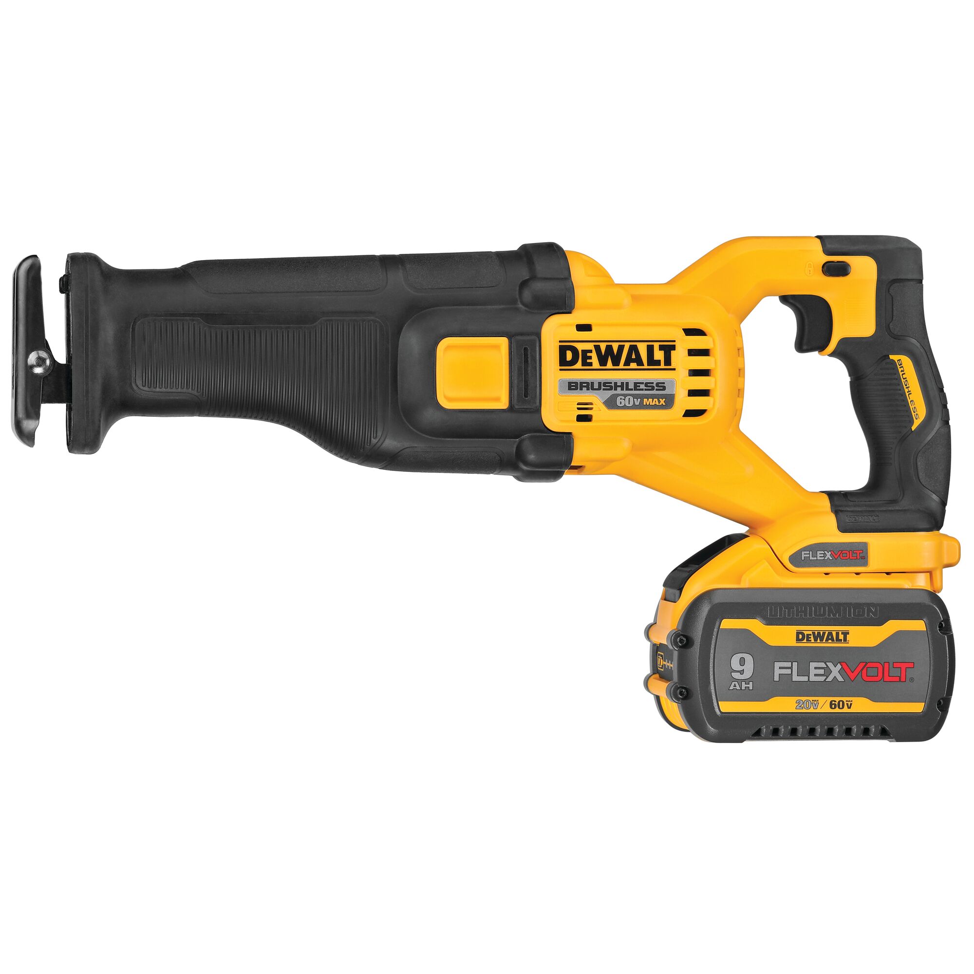 FLEXVOLT 60V MAX Brushless Cordless Reciprocating Saw Kit DEWALT