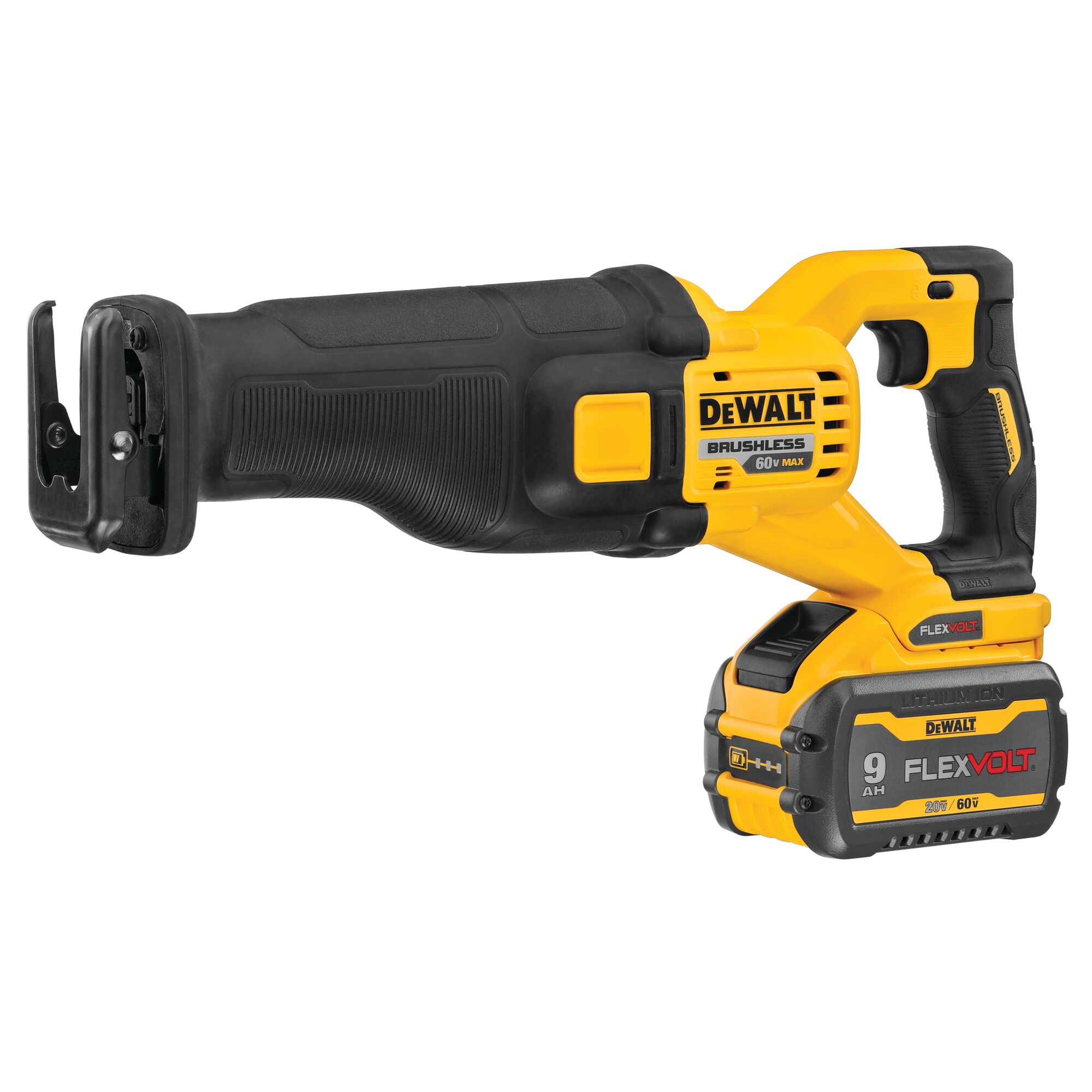 FLEXVOLT 60V MAX Brushless Cordless Reciprocating Saw Kit DEWALT