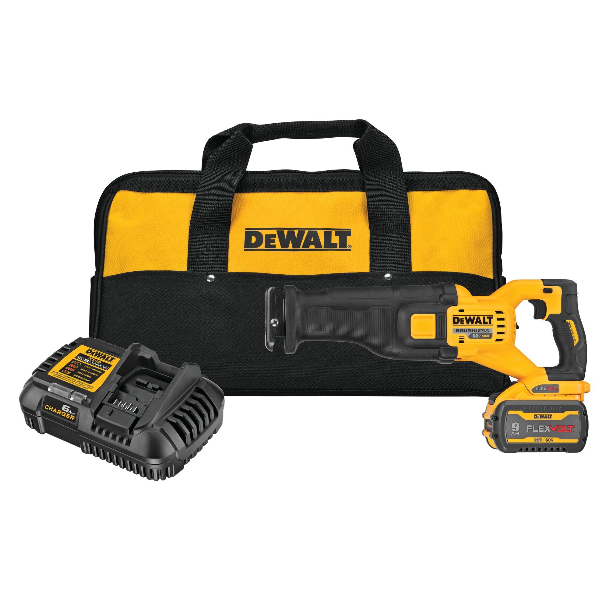 Dewalt flexvolt 60v max outlet brushless reciprocating saw