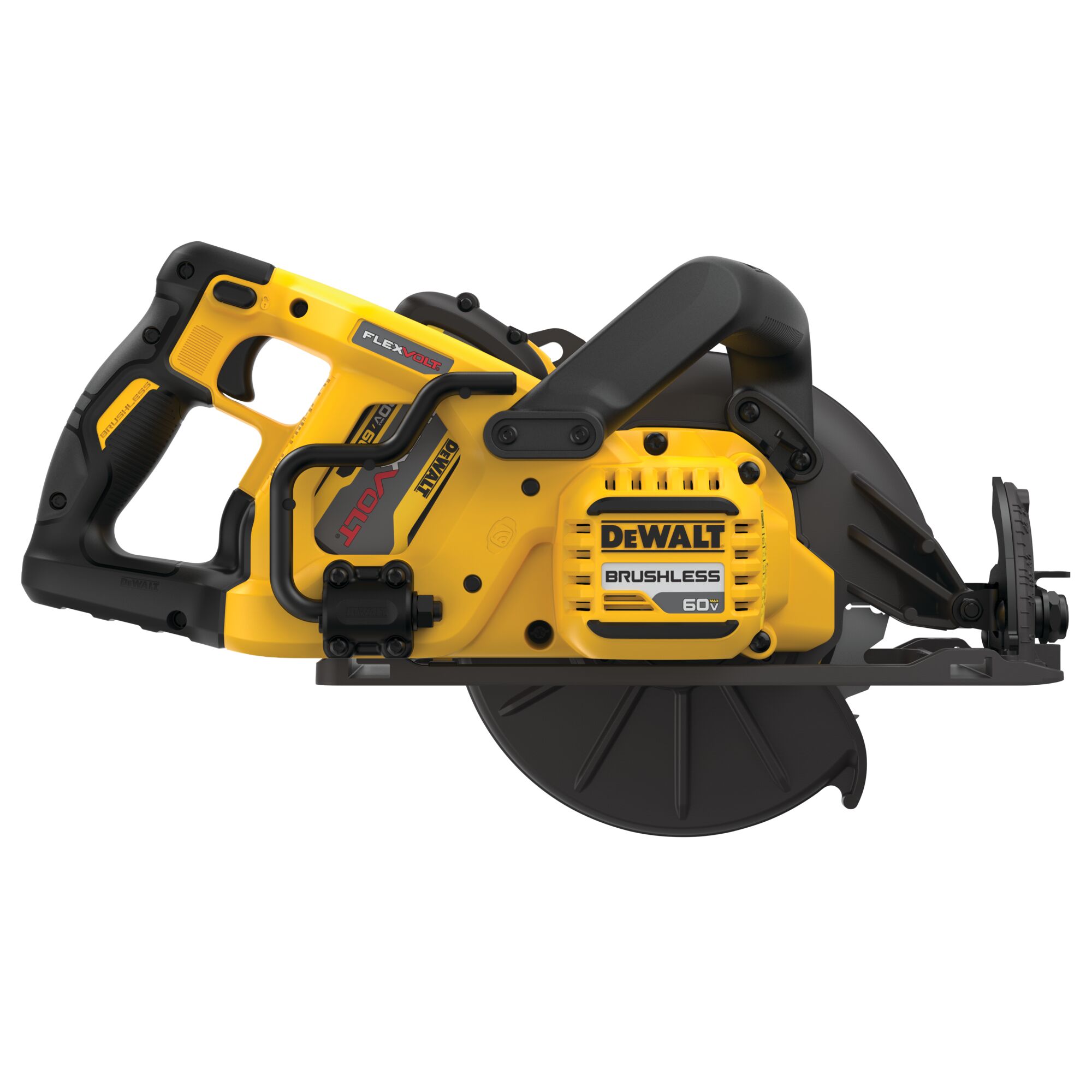 FLEXVOLT 60V MAX 7 1 4 in. Cordless Worm Drive Style Saw 9.0Ah