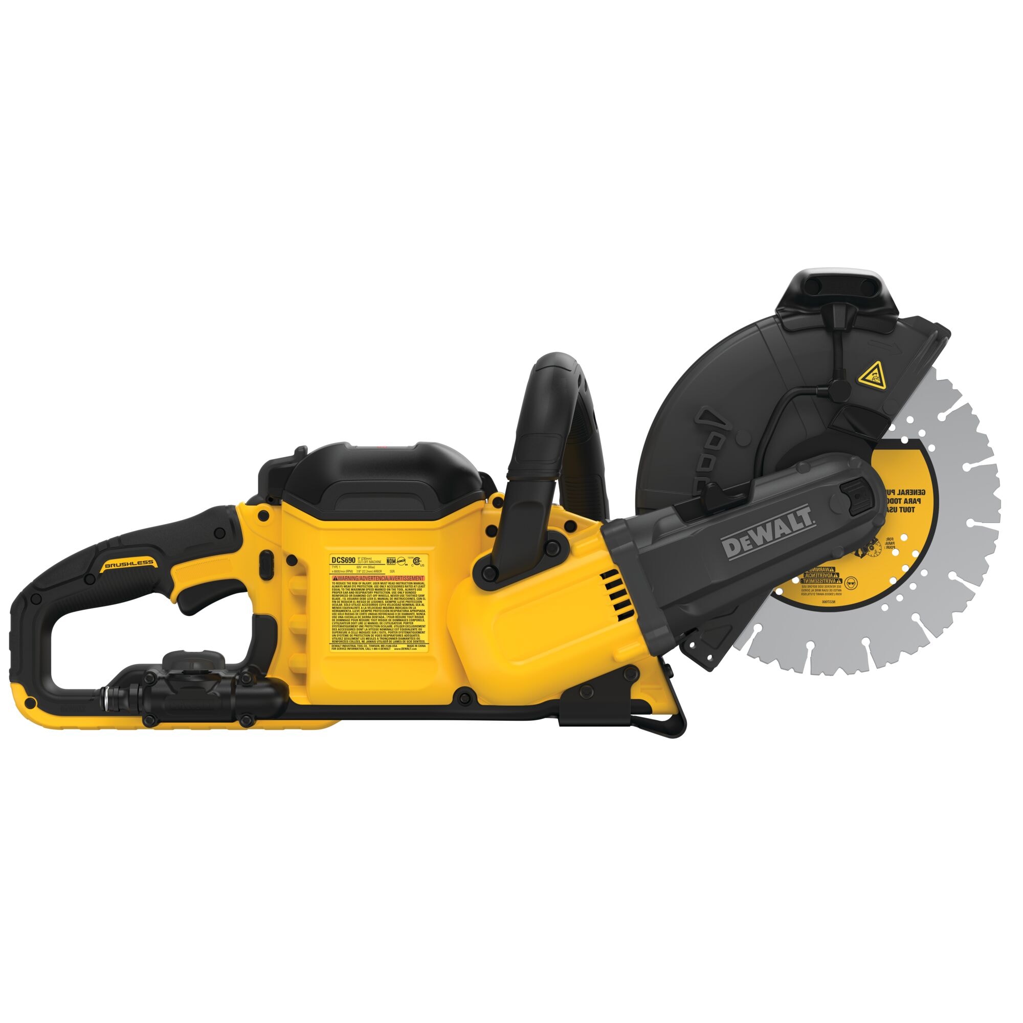 Flexvolt shop concrete saw