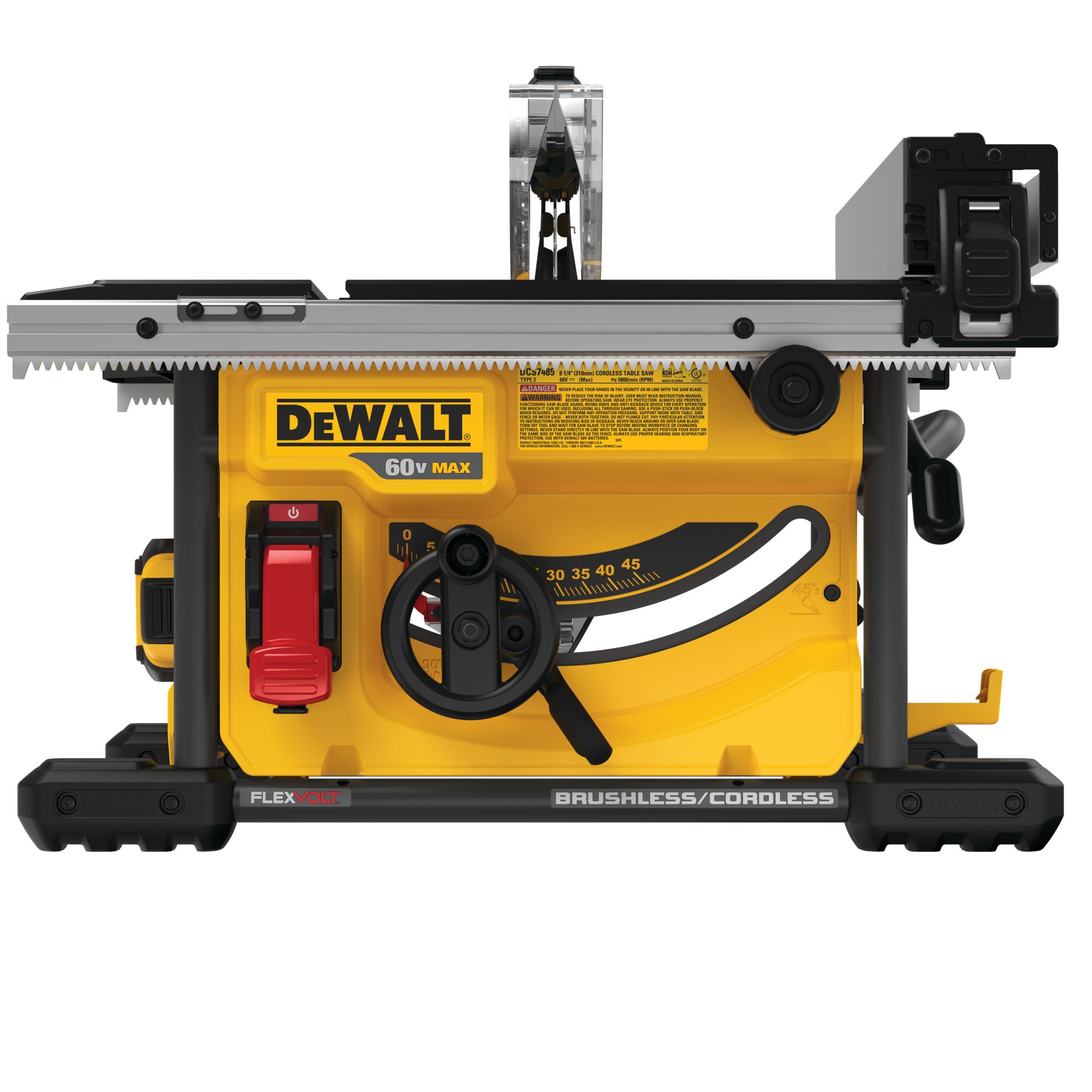 FLEXVOLT® 60V MAX* TABLE SAW 1 BATTERY KIT | DEWALT